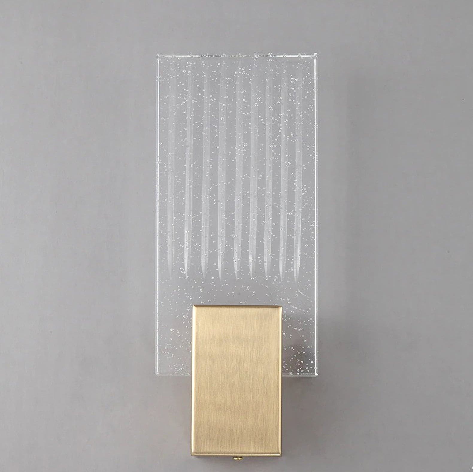 Pleated Crystal Wall Lamp - Lumpaz