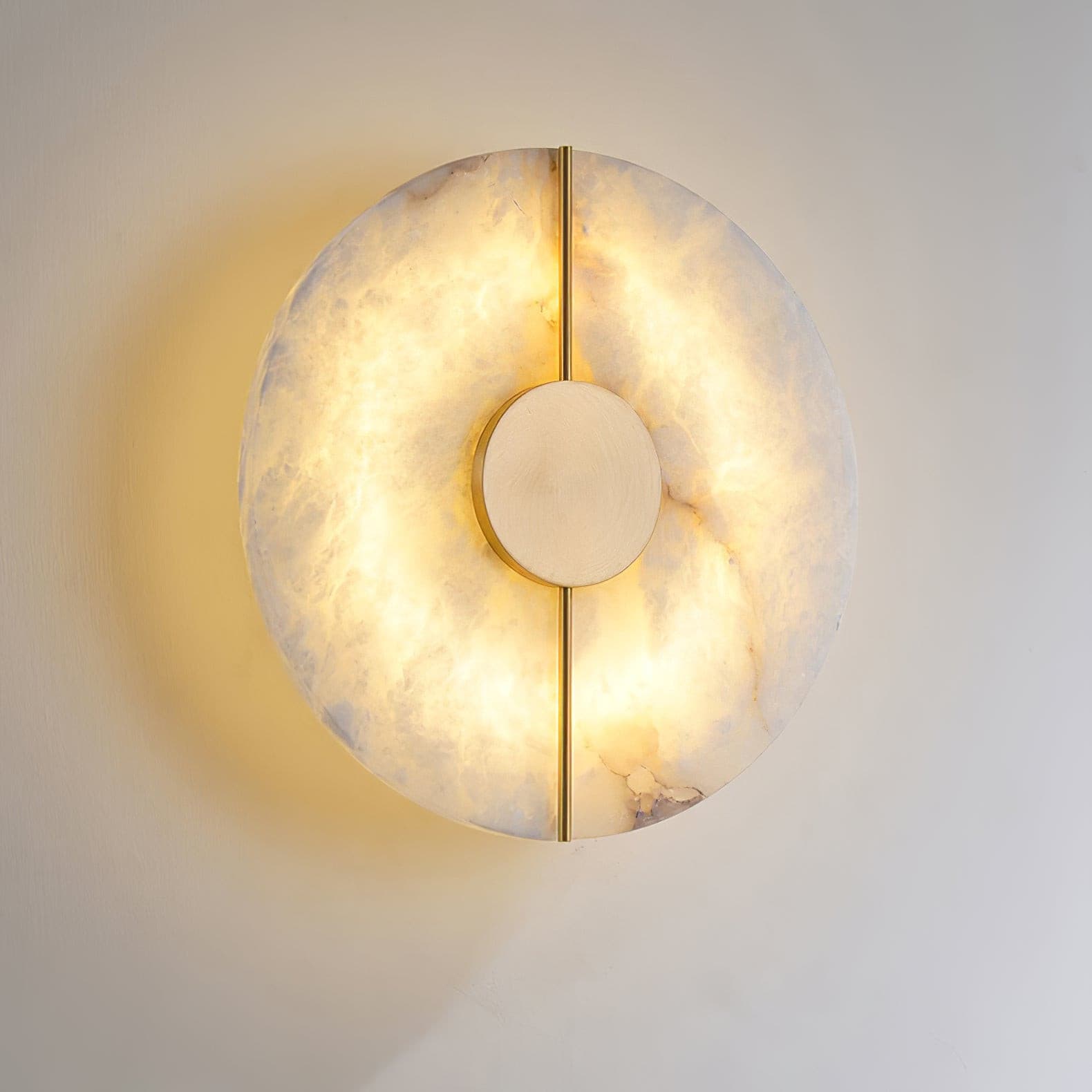 Artistic Alabaster Wall Lamp - Lumpaz
