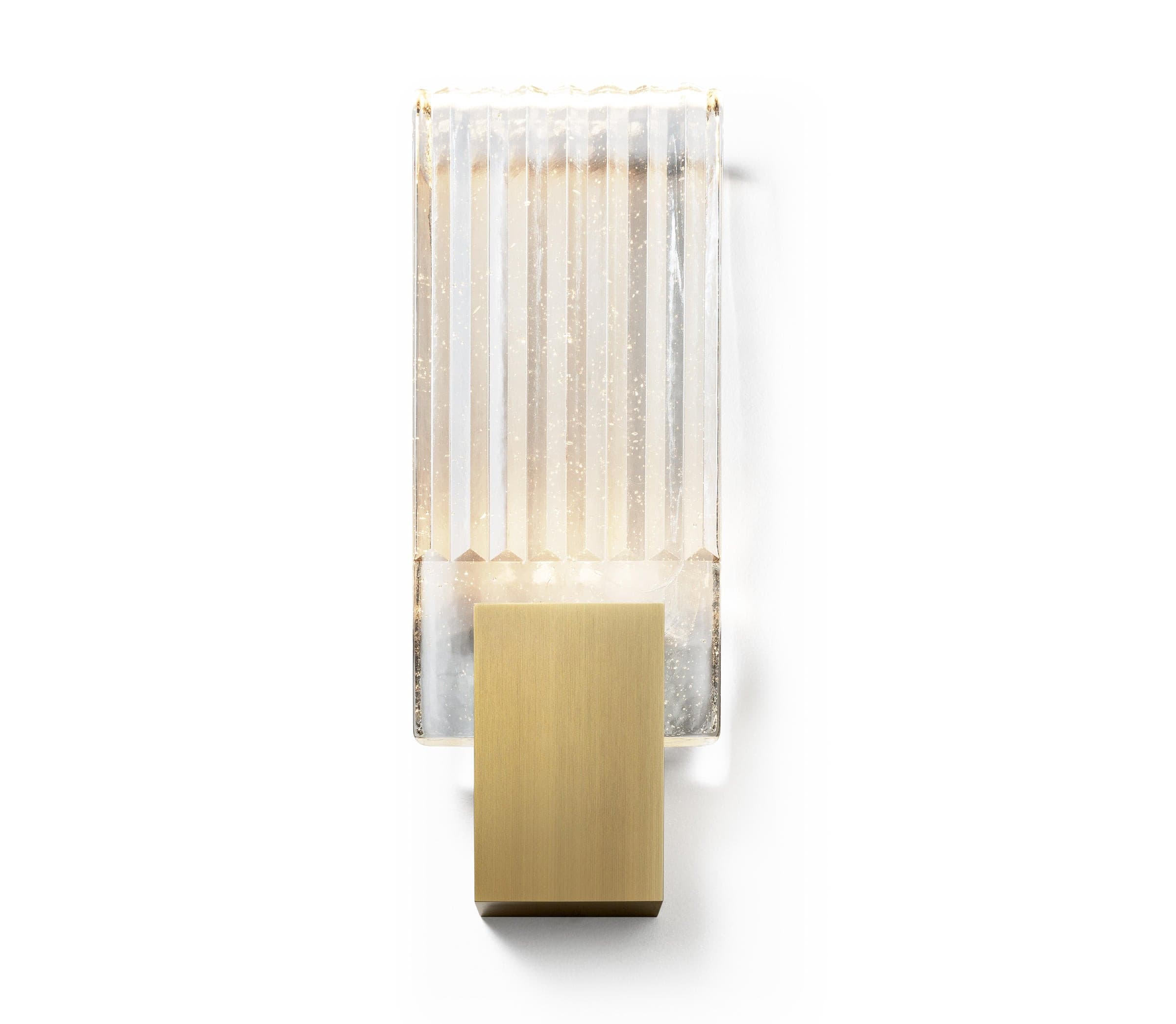 Pleated Crystal Wall Lamp - Lumpaz