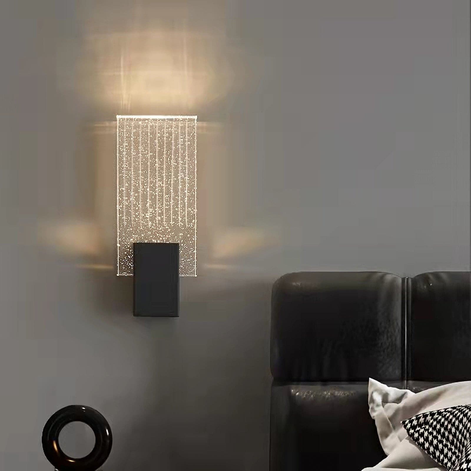 Pleated Crystal Wall Lamp - Lumpaz