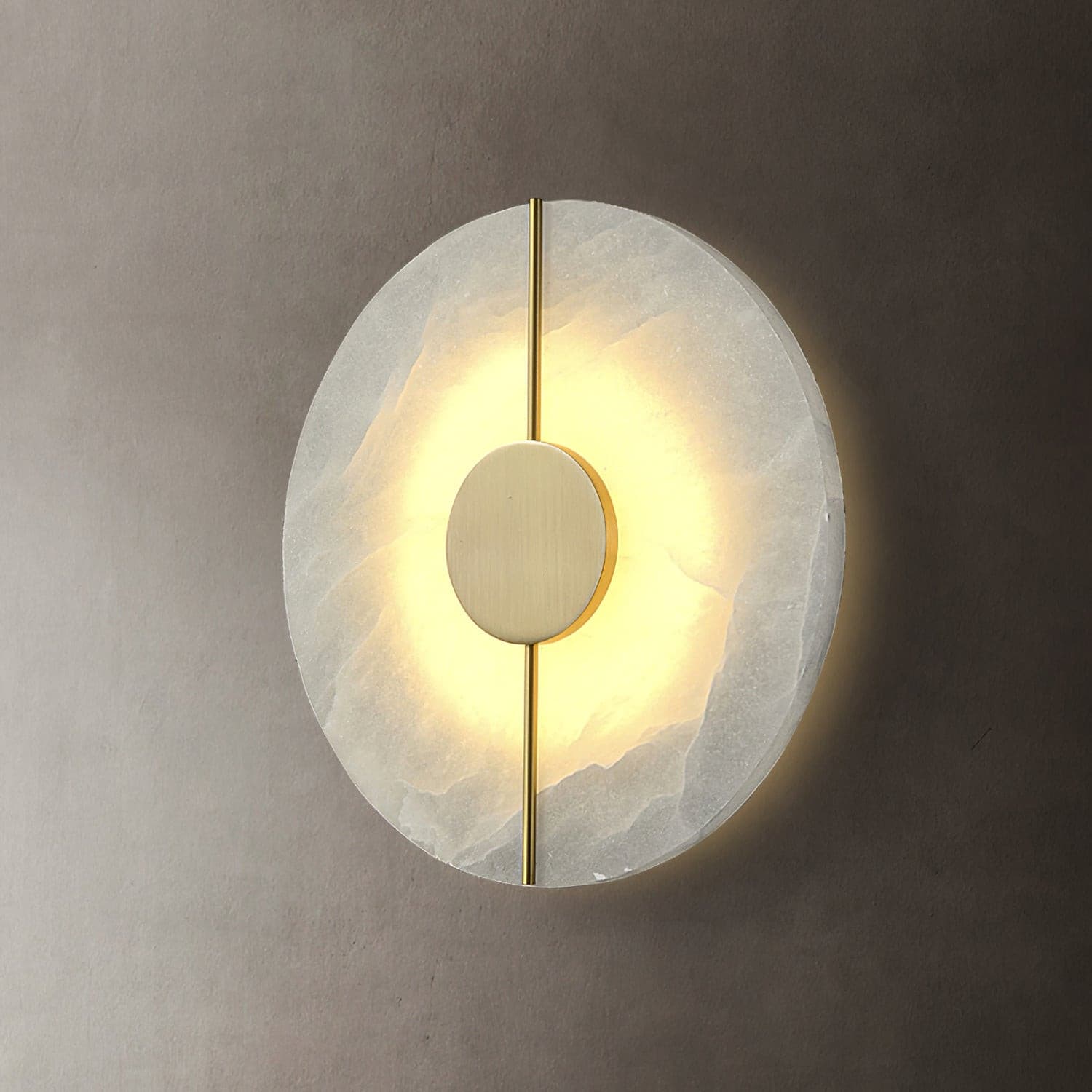 Artistic Alabaster Wall Lamp - Lumpaz