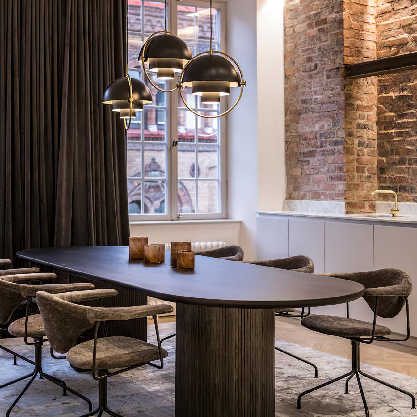 Deformed Ball Pendant Light - Lumpaz