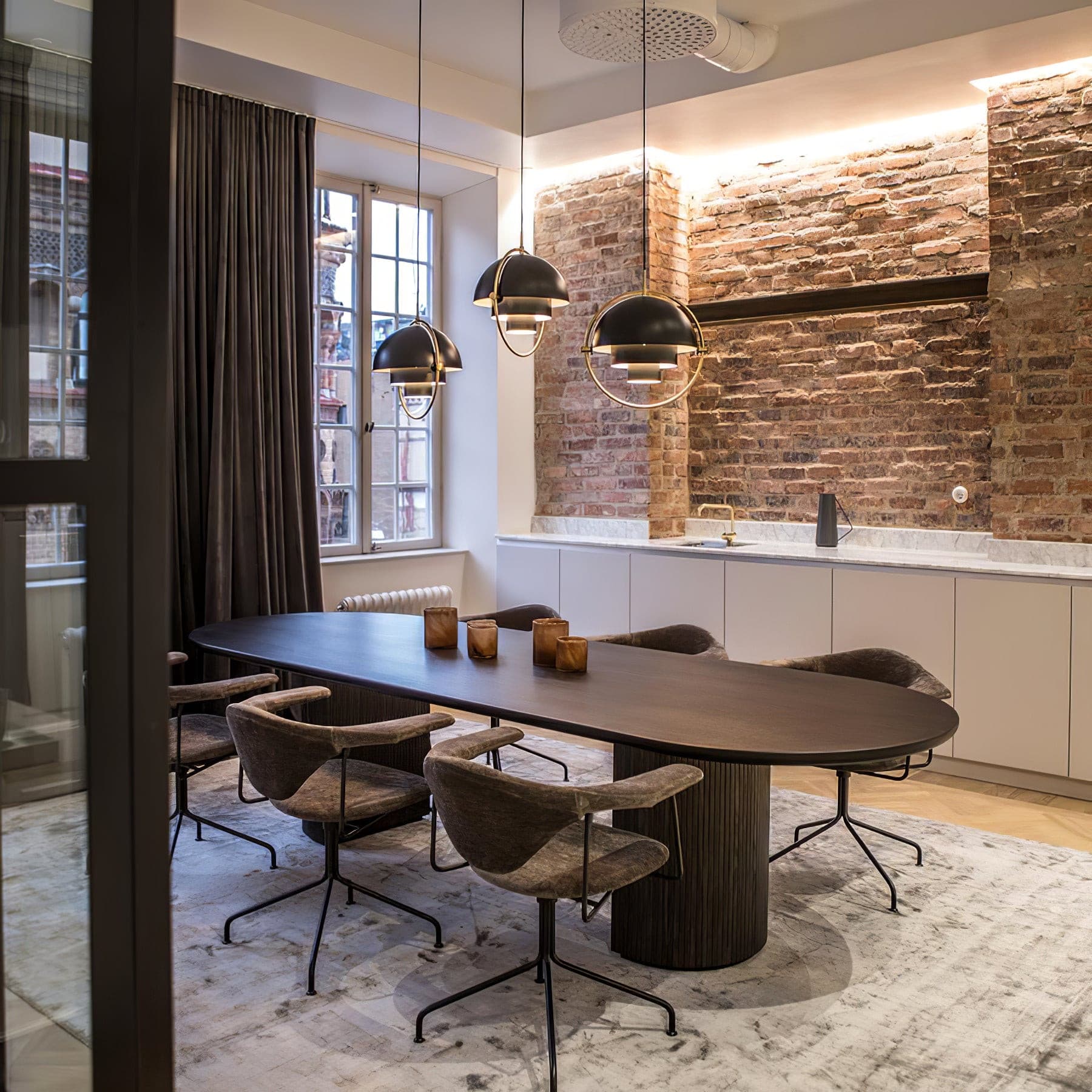 Deformed Ball Pendant Light - Lumpaz