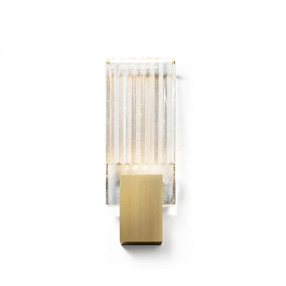 Pleated Crystal Wall Lamp - Lumpaz