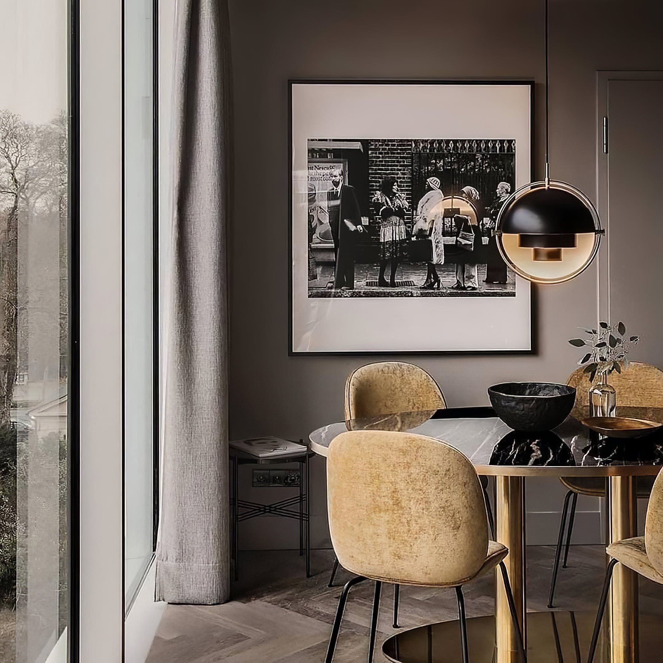 Deformed Ball Pendant Light - Lumpaz