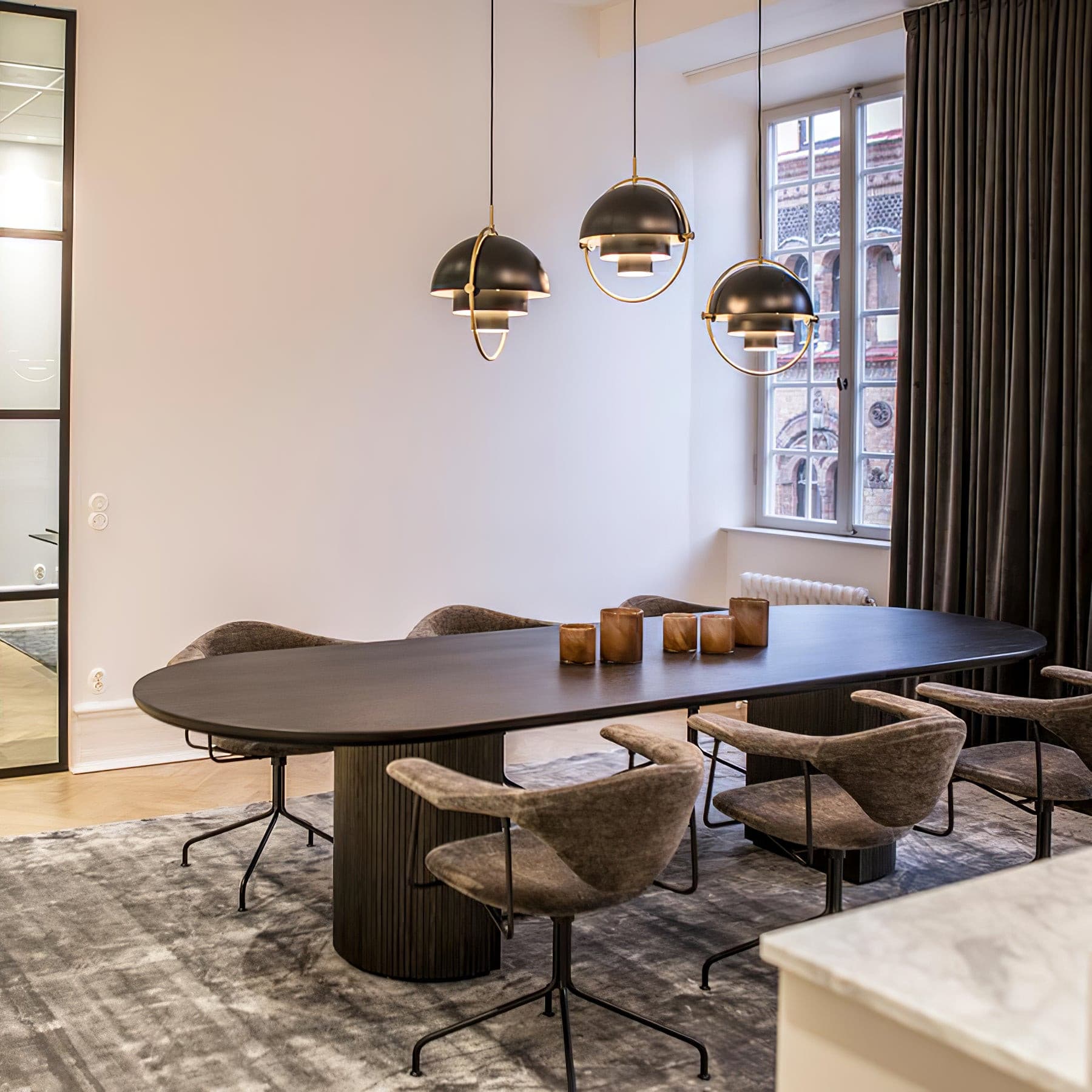 Deformed Ball Pendant Light - Lumpaz