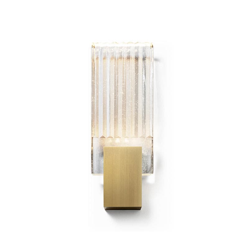 Pleated Crystal Wall Lamp - Lumpaz