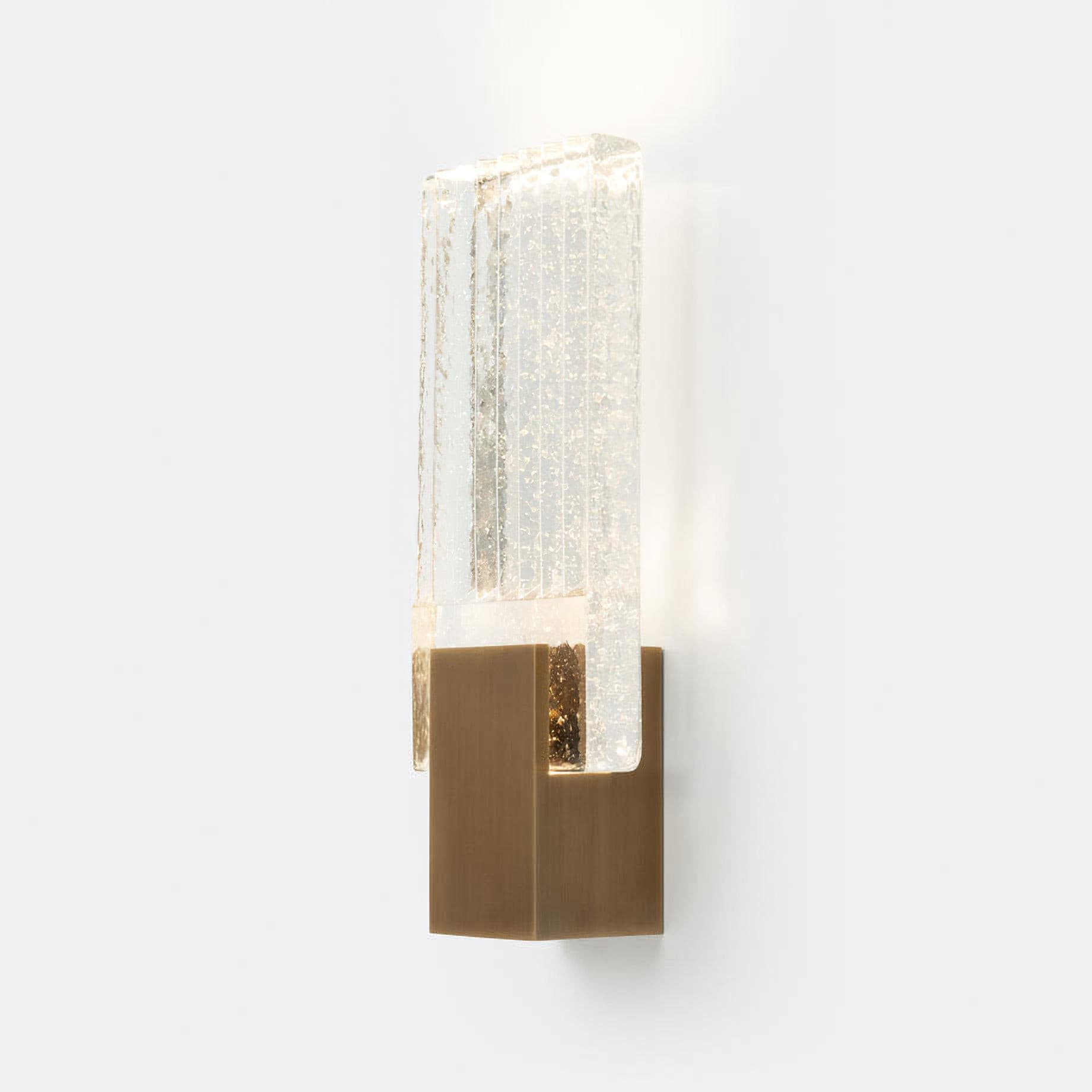Pleated Crystal Wall Lamp - Lumpaz