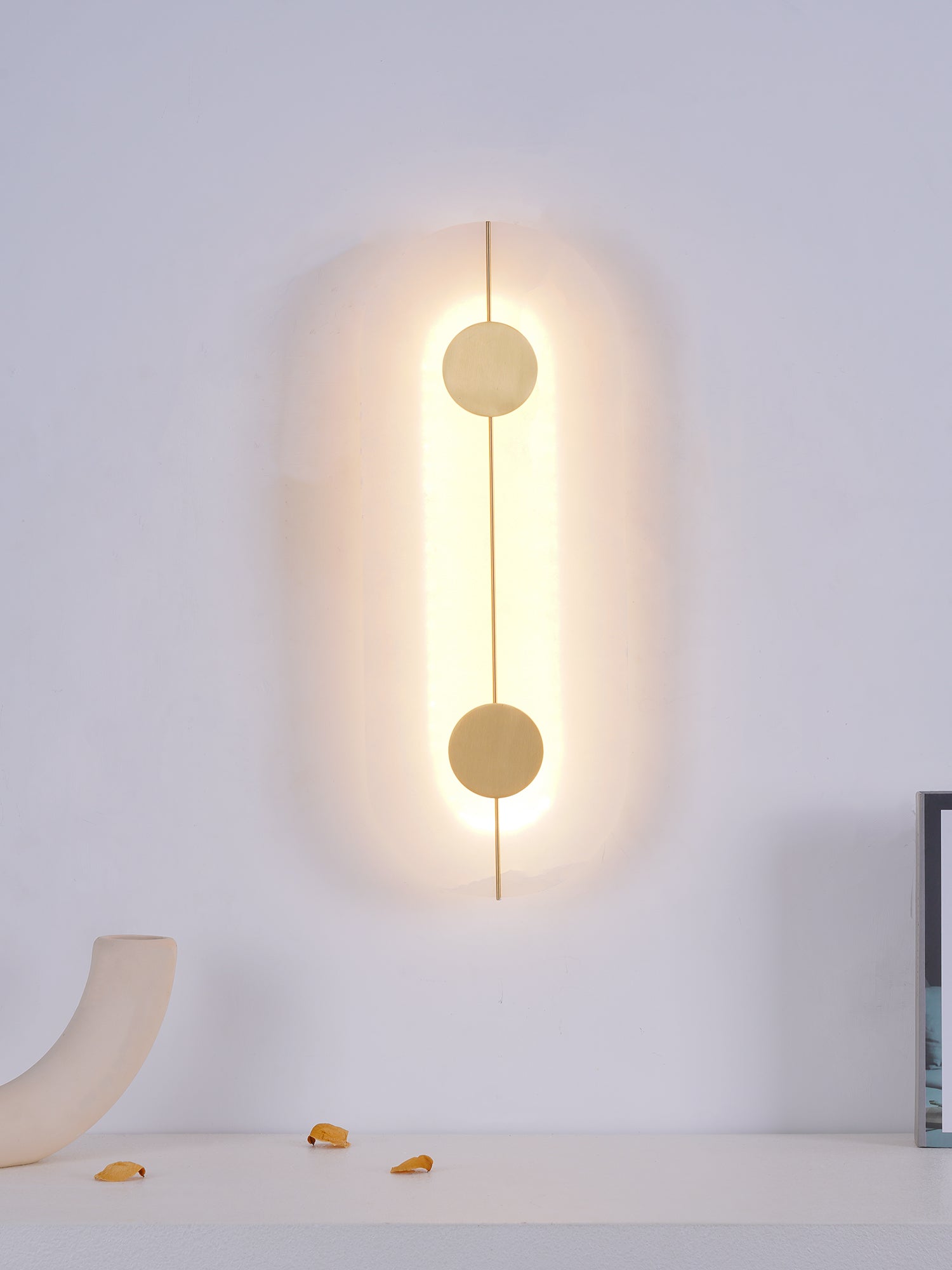 Artistic Alabaster Wall Lamp - Lumpaz