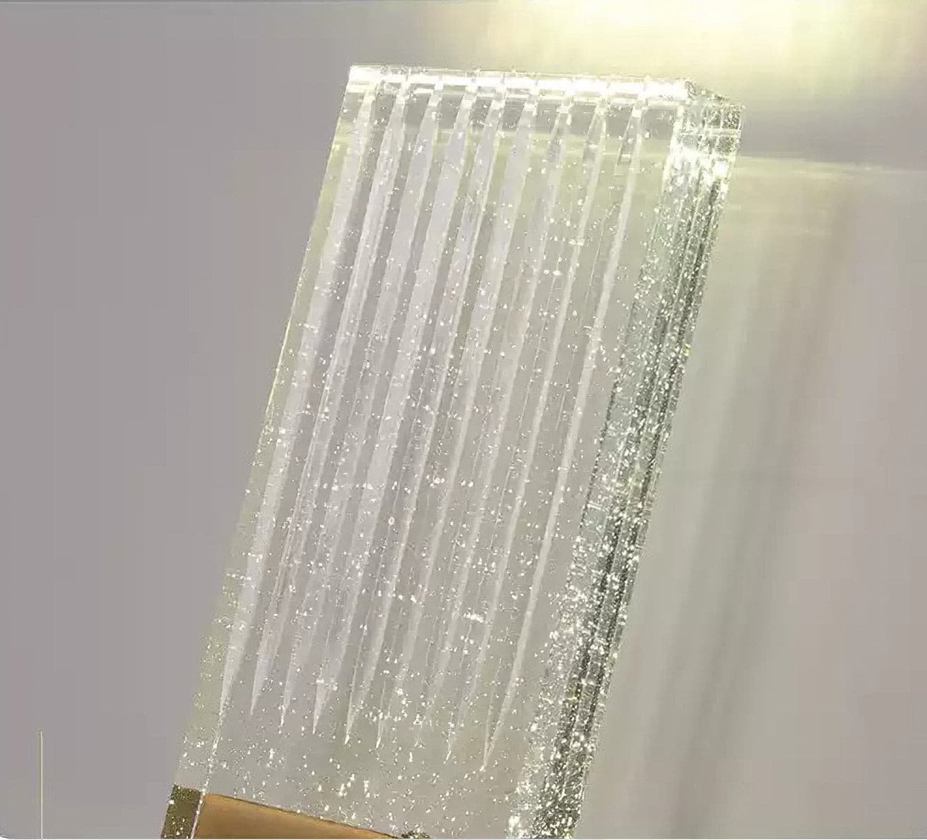 Pleated Crystal Wall Lamp - Lumpaz
