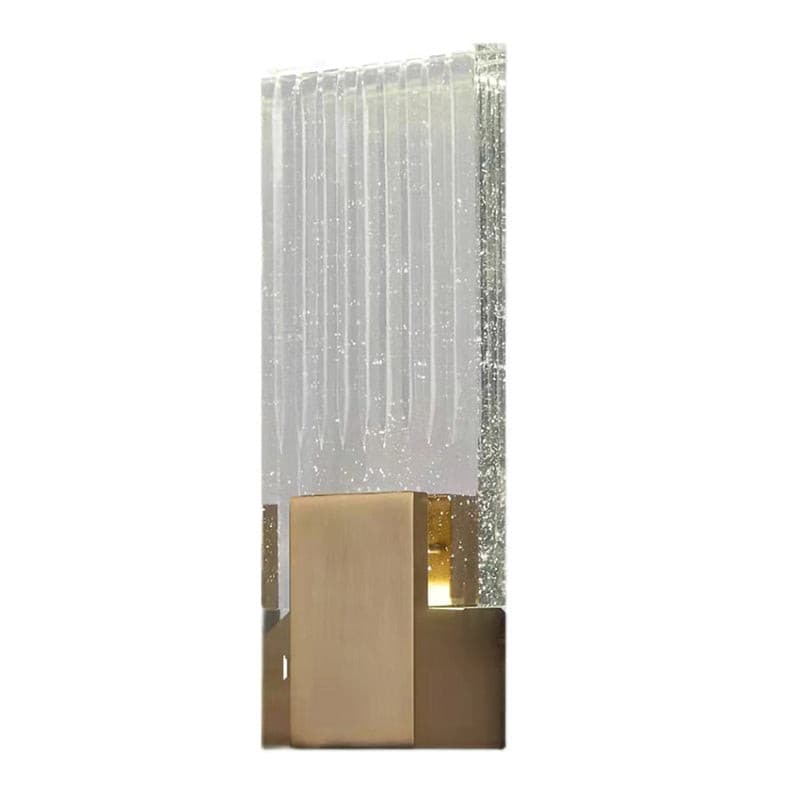 Pleated Crystal Wall Lamp - Lumpaz