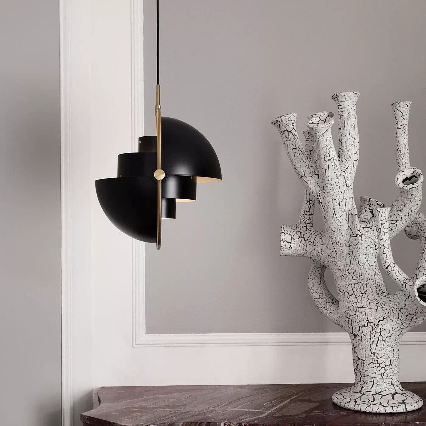 Deformed Ball Pendant Light - Lumpaz