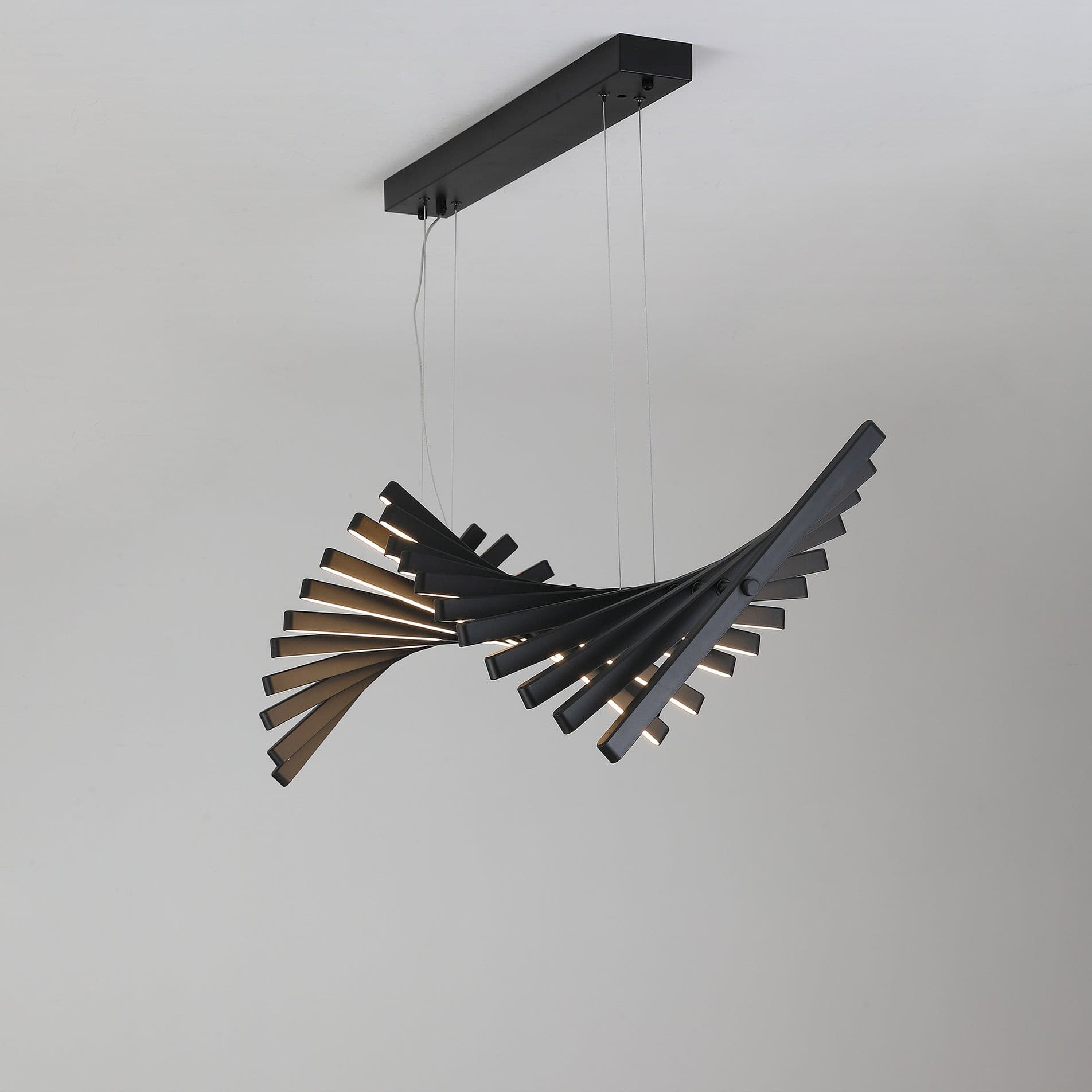Black Rhythm Collection Chandeliers - Lumpaz