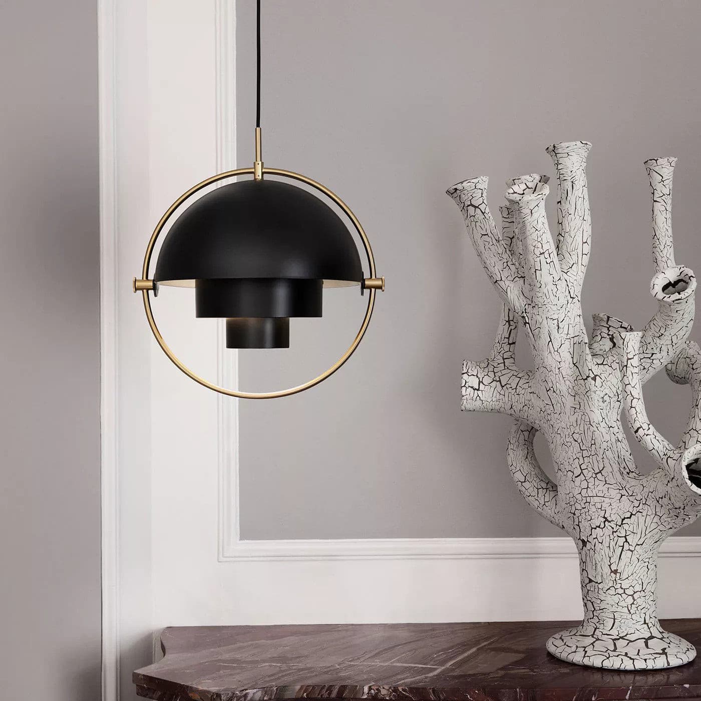 Deformed Ball Pendant Light - Lumpaz