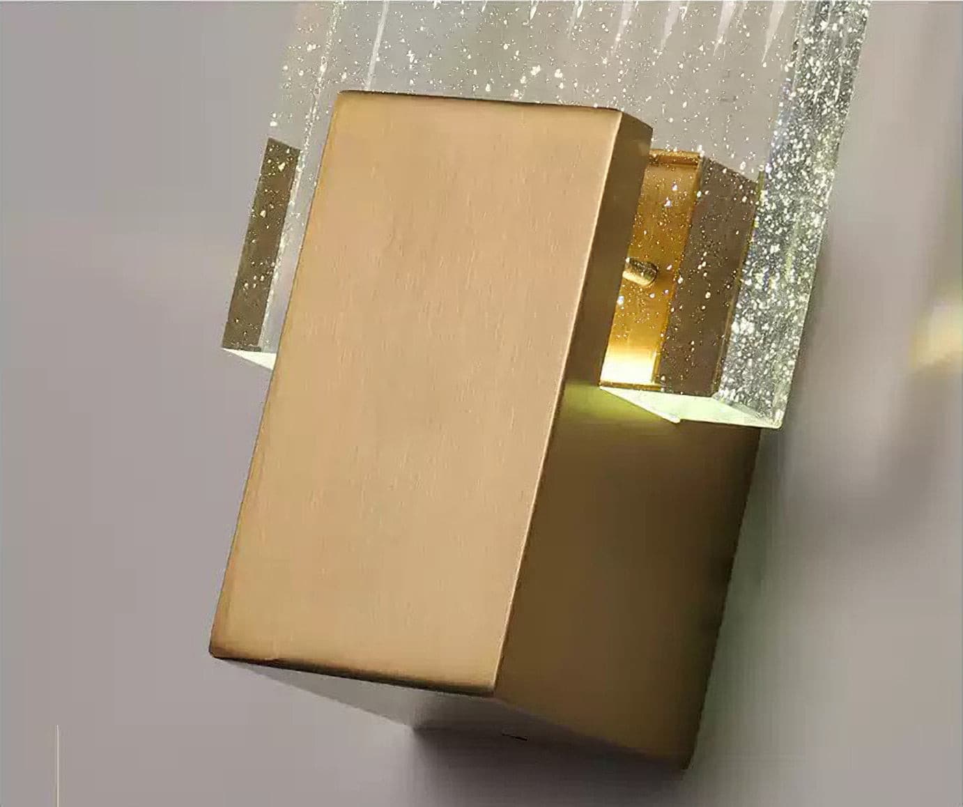 Pleated Crystal Wall Lamp - Lumpaz