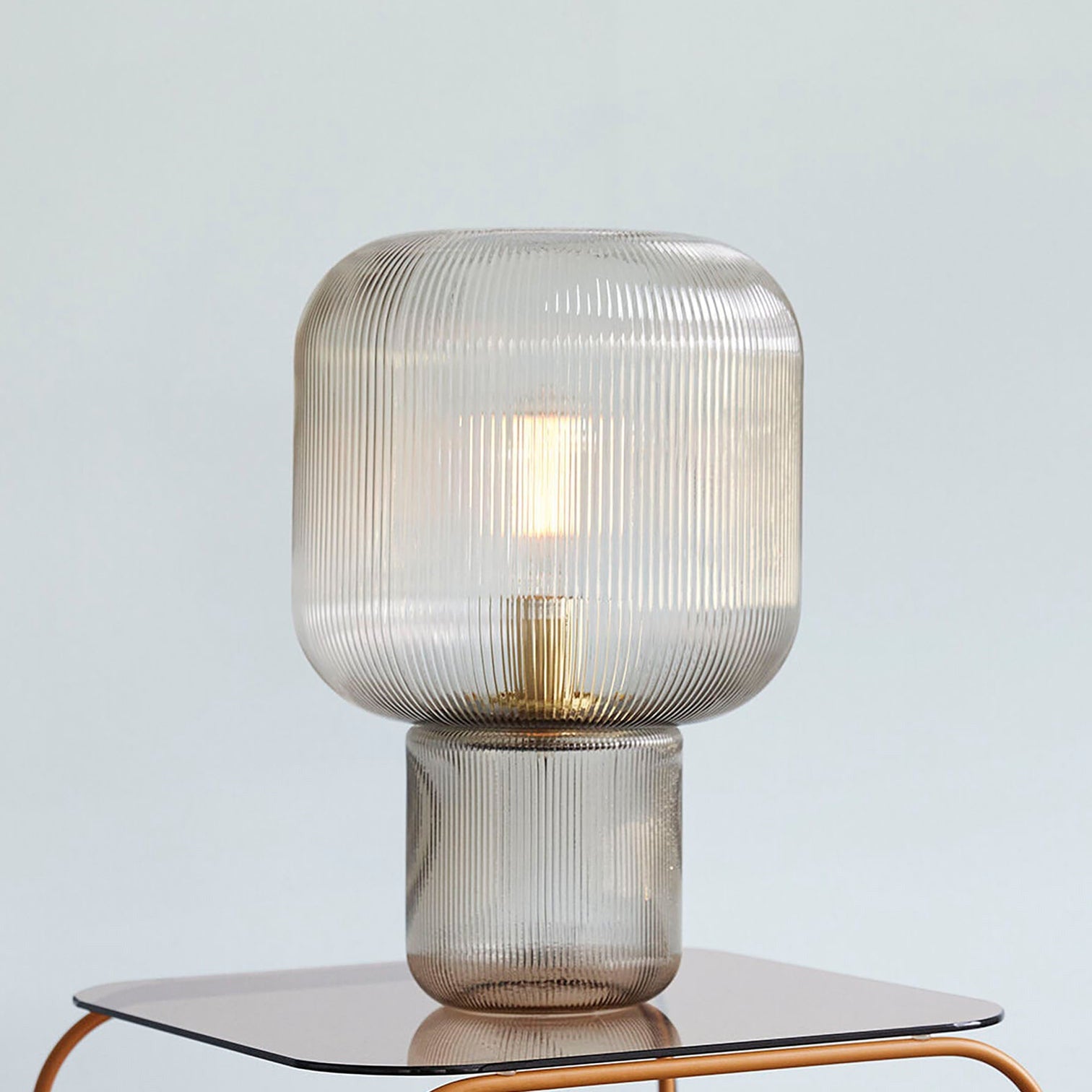 Oval Glass Table Lamp - Lumpaz