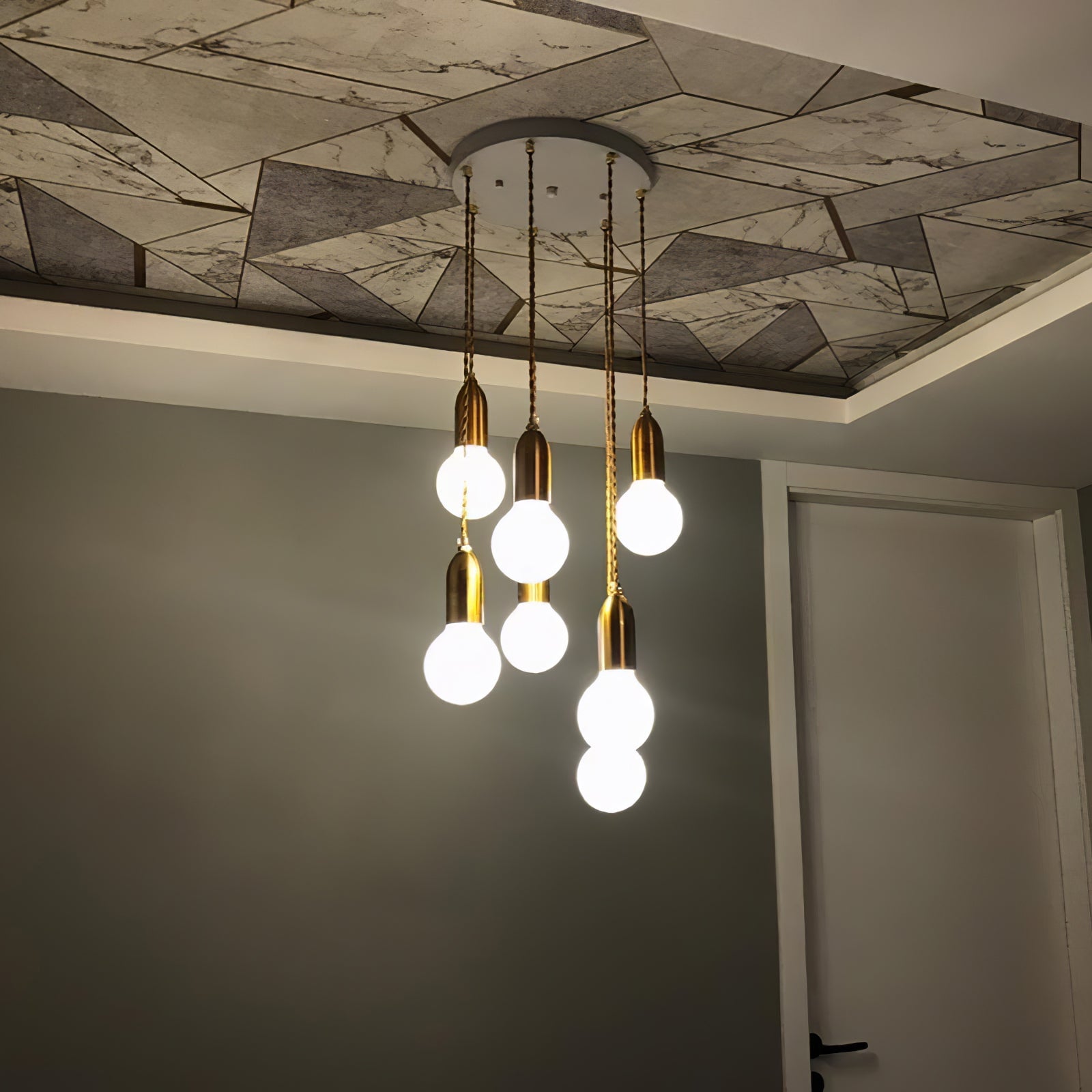 Crystal Bulb Pendant Light - Lumpaz