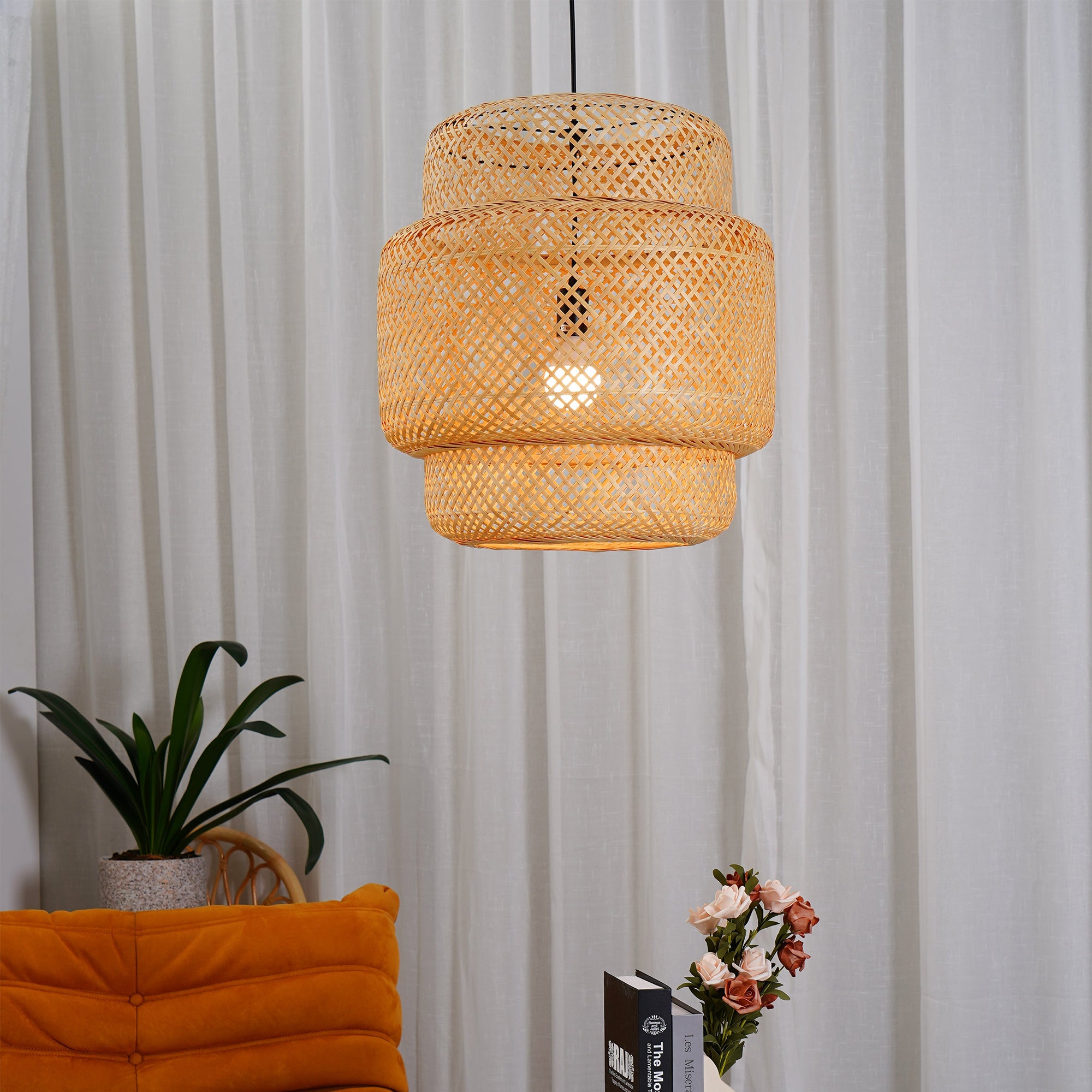 Bamboo Pendant Lamp - Lumpaz