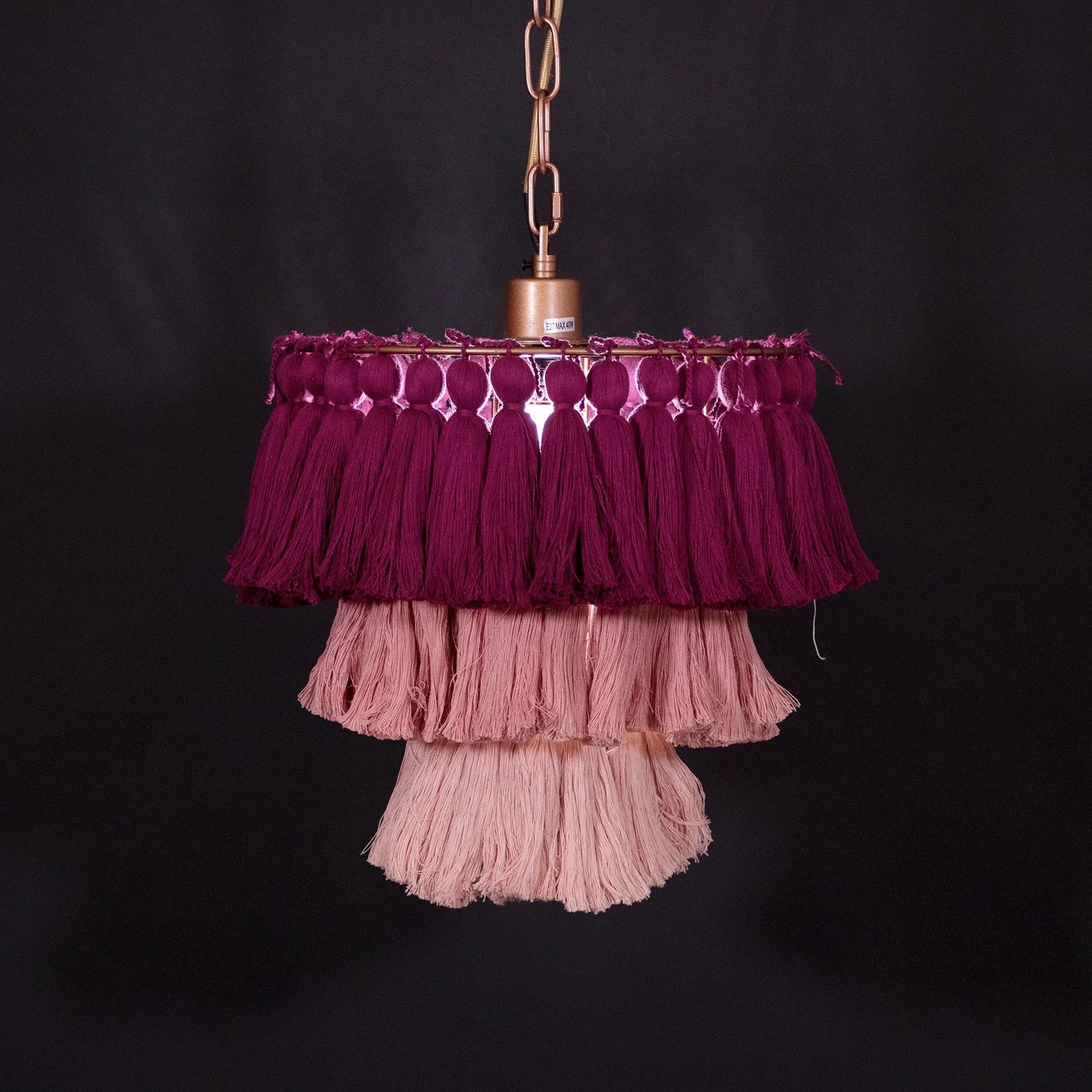 Multicolor Tassel Chandeliers - Lumpaz