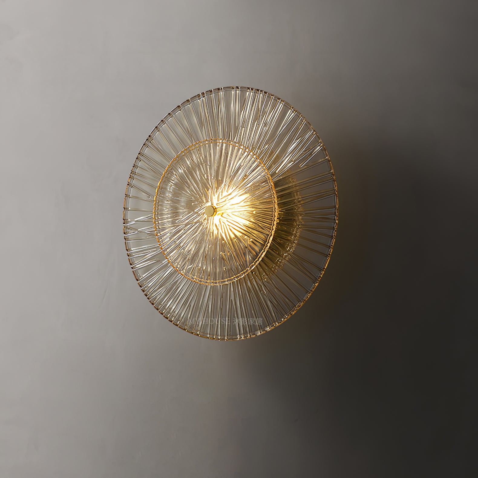 Round Crystal Wall Lamp - Lumpaz