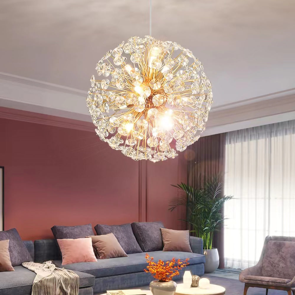 Crystal Dandelion Chandelier - Lumpaz