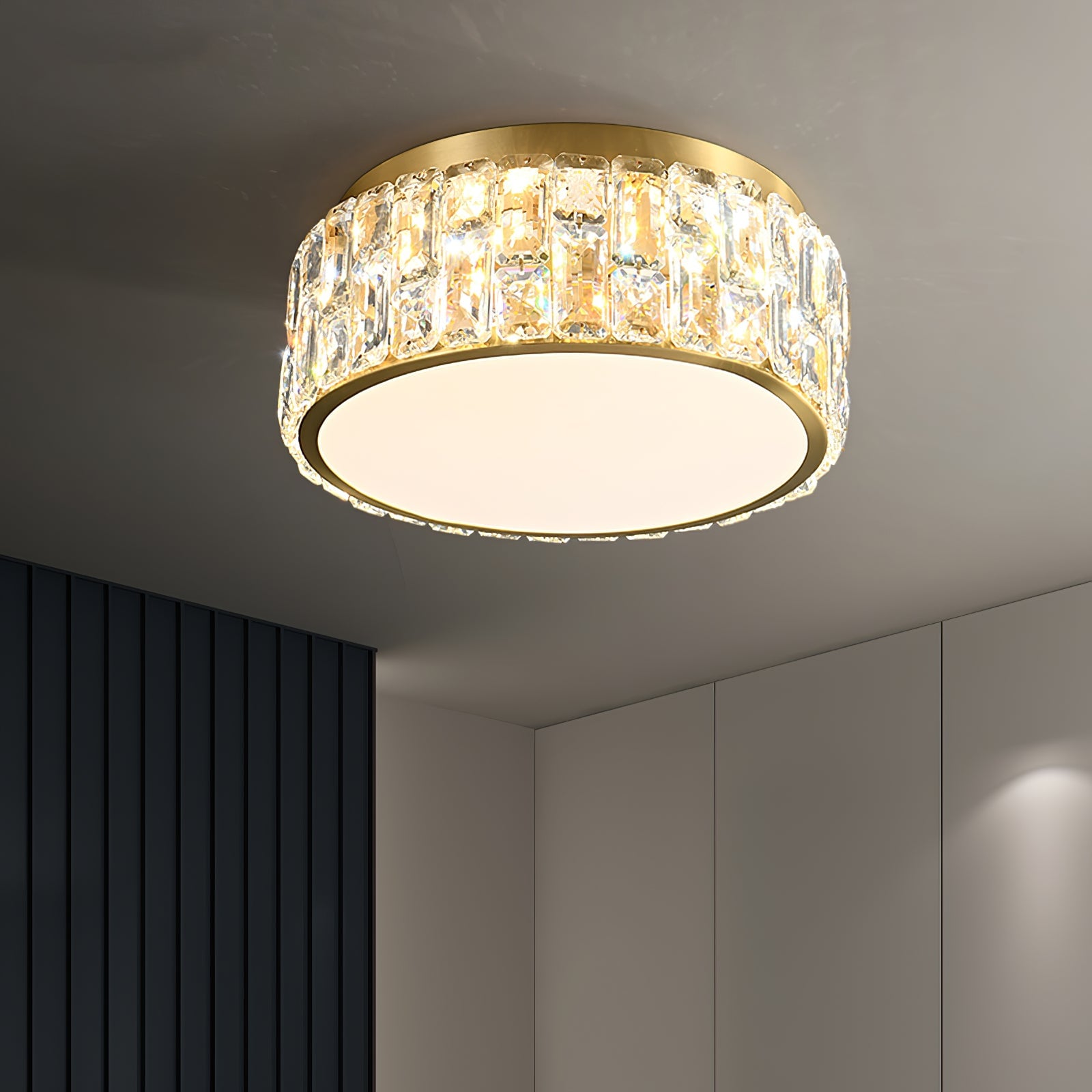 Quicksand Crystal Ceiling Lamp - Lumpaz