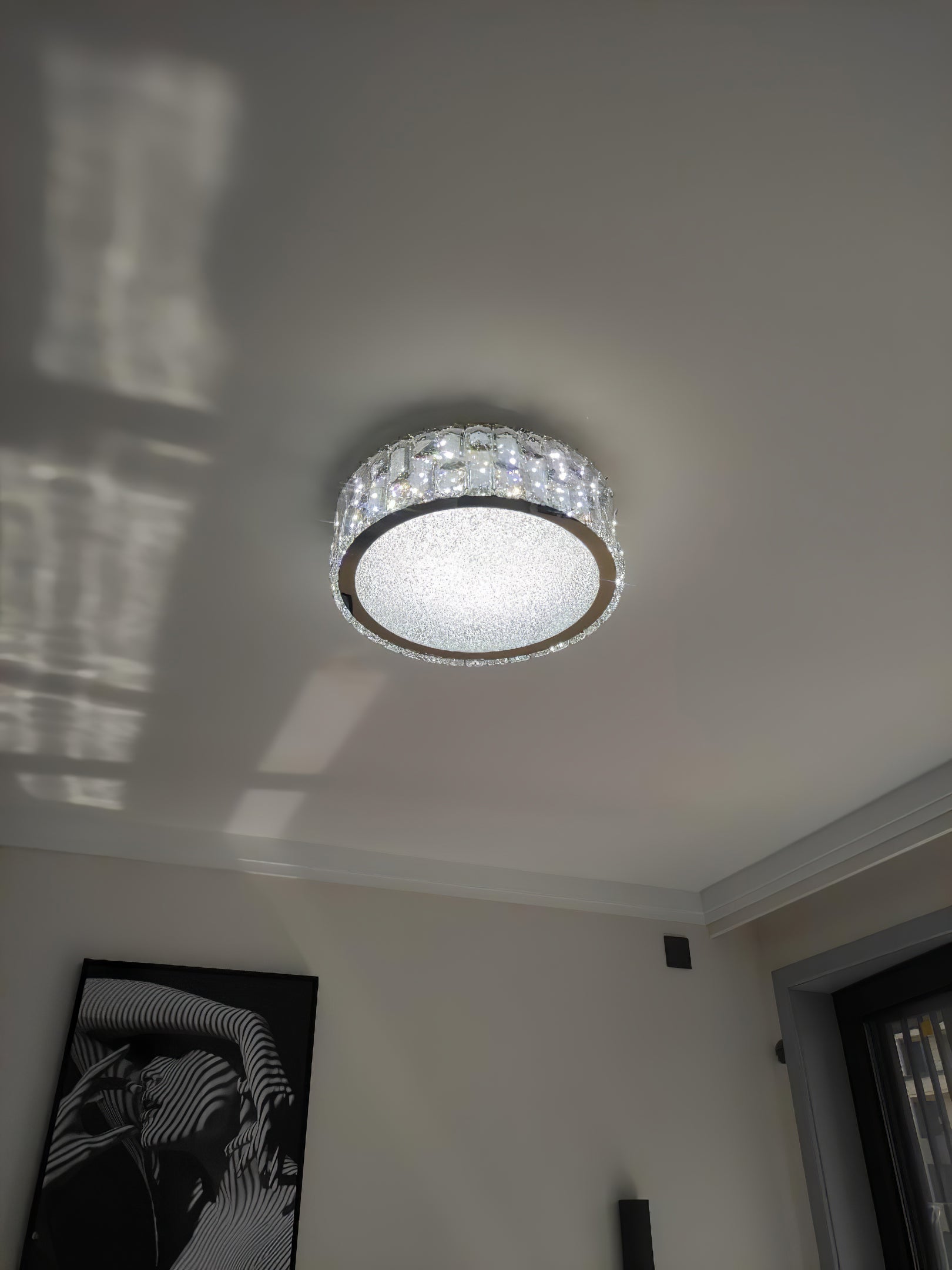 Quicksand Crystal Ceiling Lamp - Lumpaz