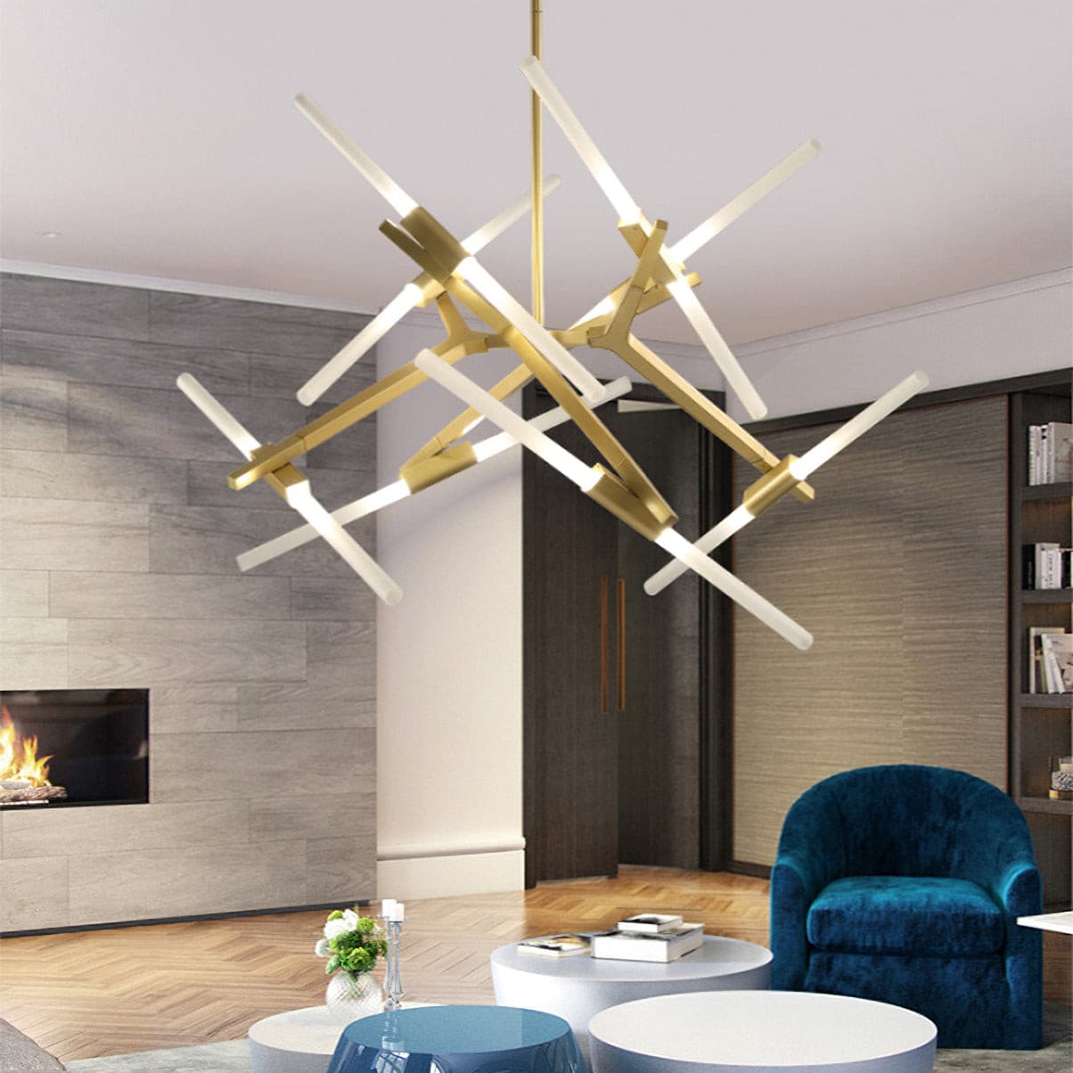 Tree Branch Chandelier - Lumpaz
