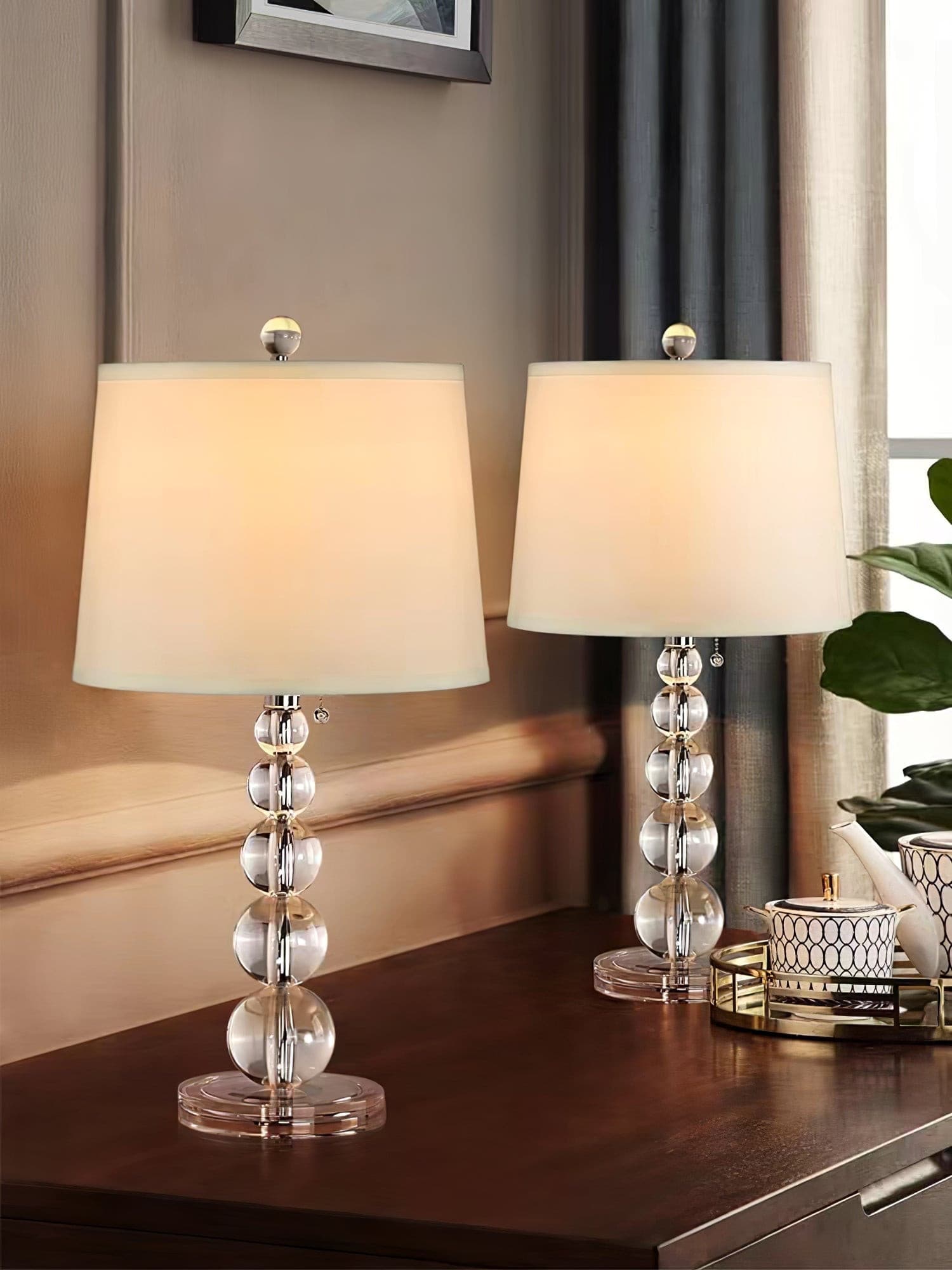 Crystal Ball Table Lamp - Lumpaz