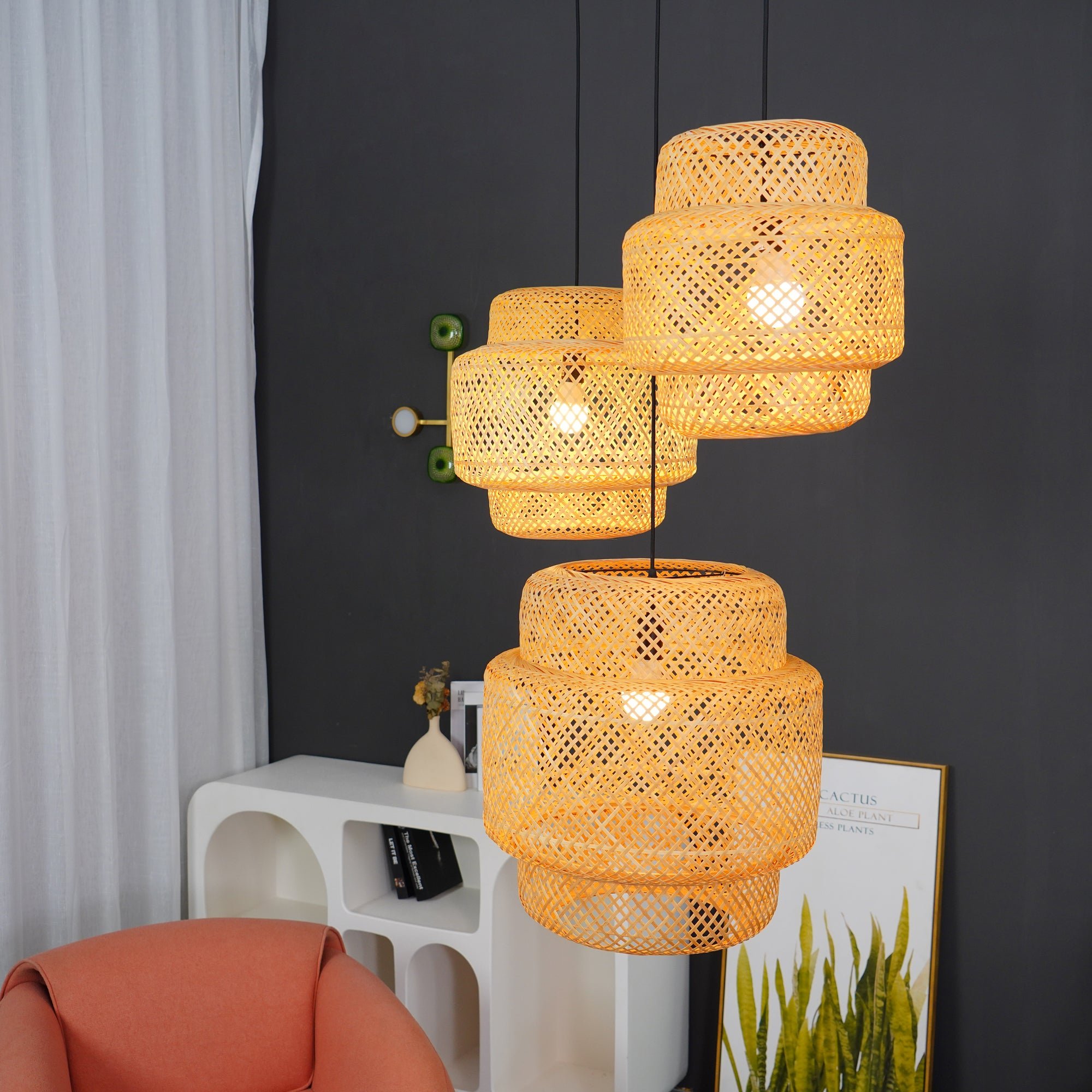 Bamboo Pendant Lamp - Lumpaz