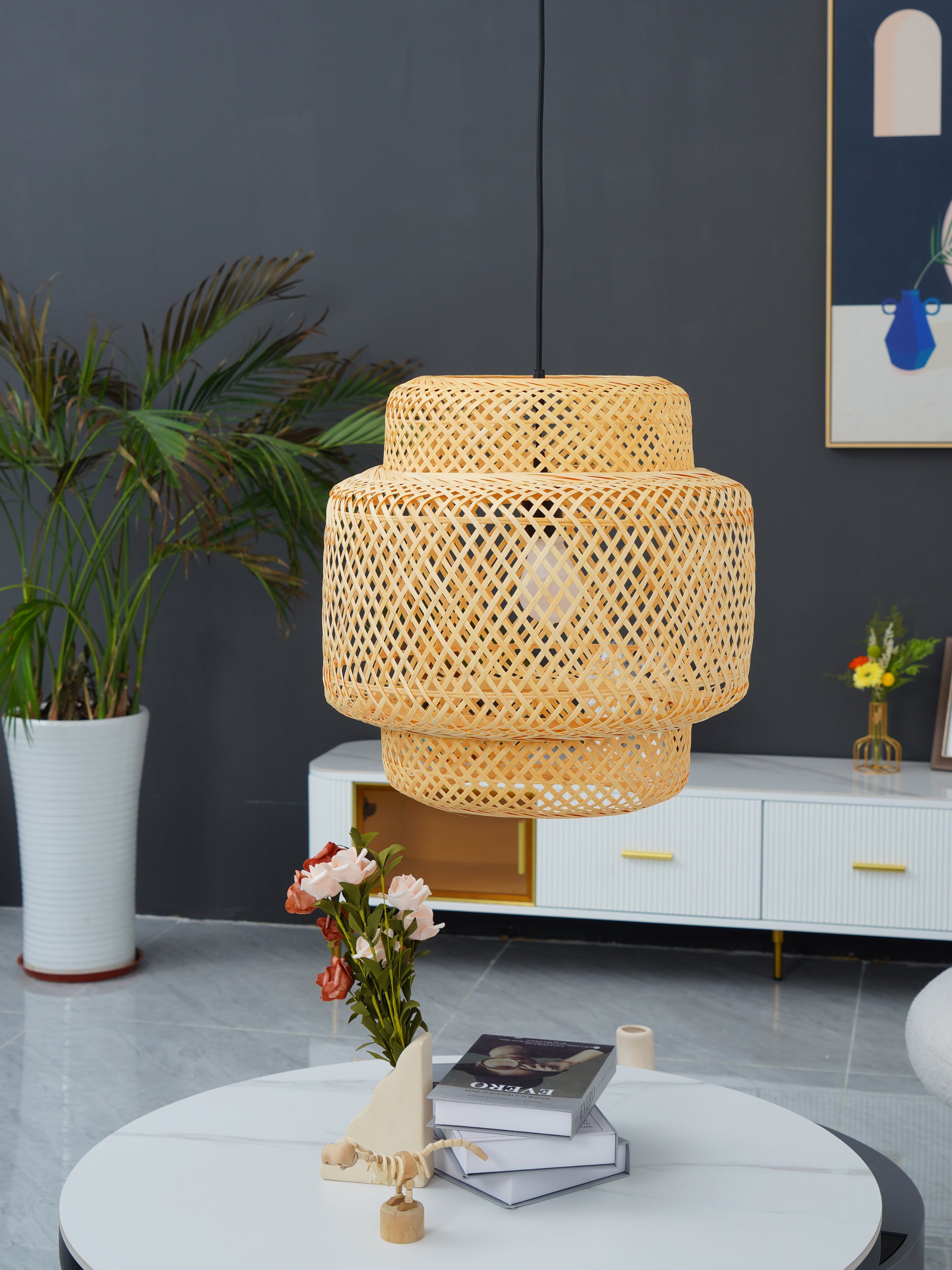 Bamboo Pendant Lamp - Lumpaz