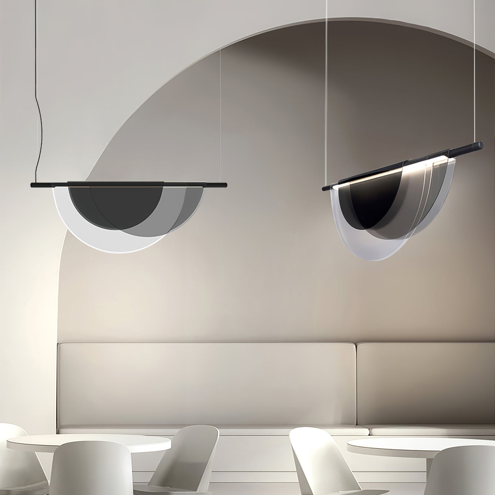 Dawn Linear Pendant Lamp - Lumpaz
