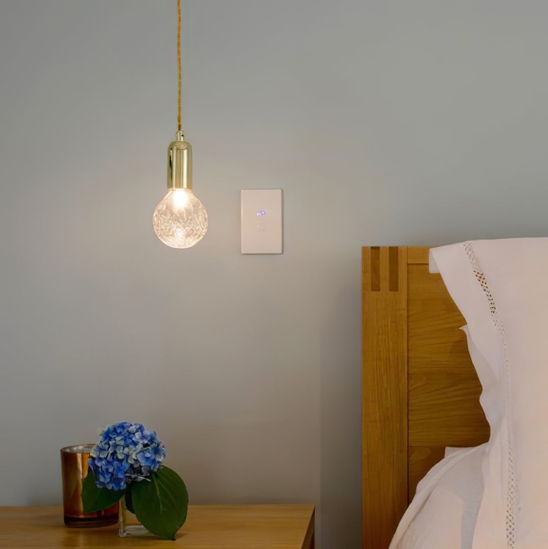 Crystal Bulb Pendant Light - Lumpaz