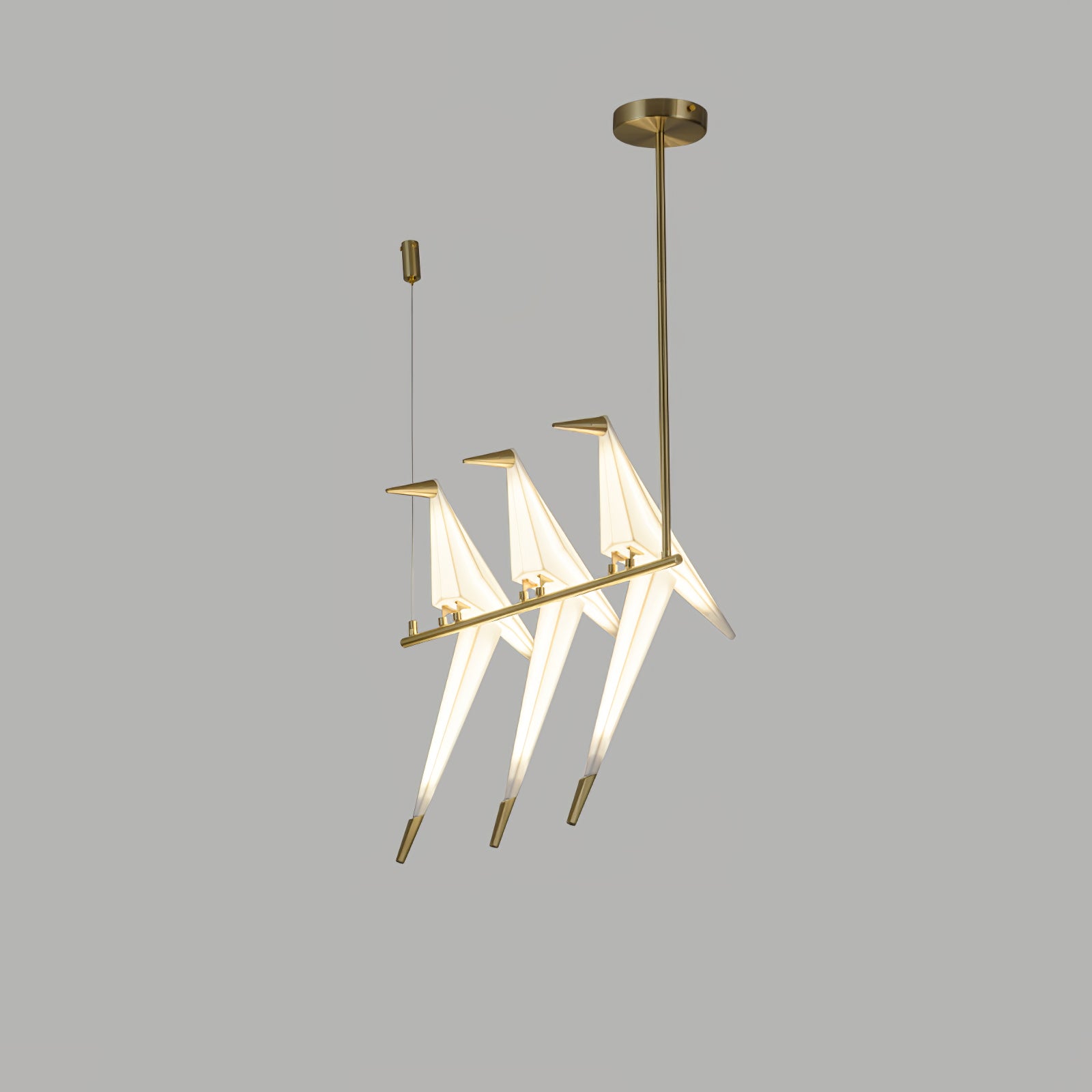 Perching Bird Chandelier - Lumpaz