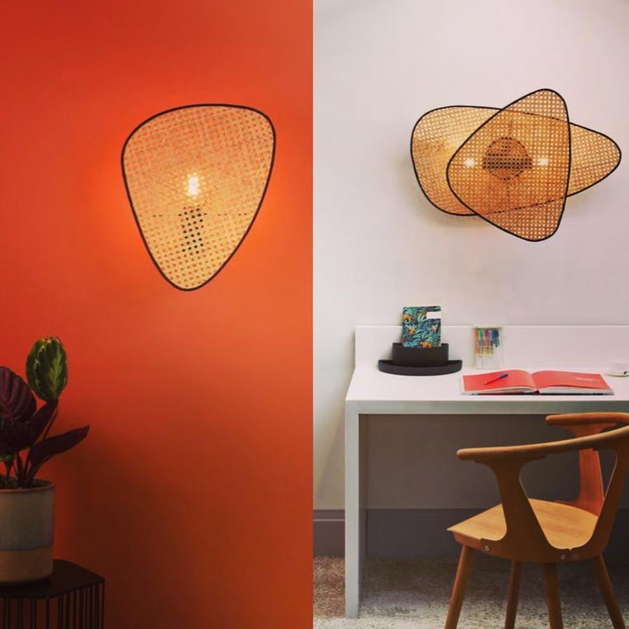 Screen Cannage Wall Lamp - Lumpaz