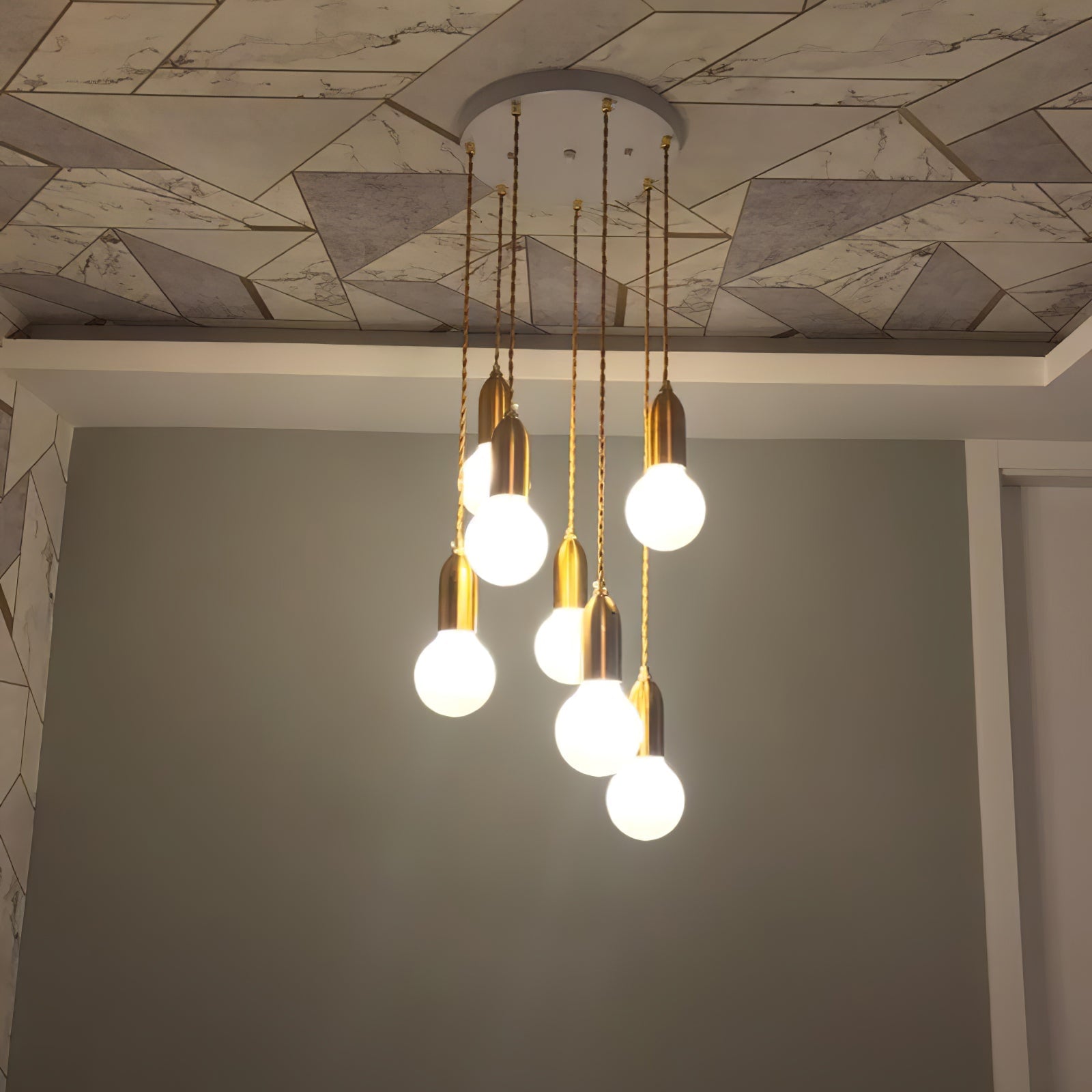 Crystal Bulb Pendant Light - Lumpaz