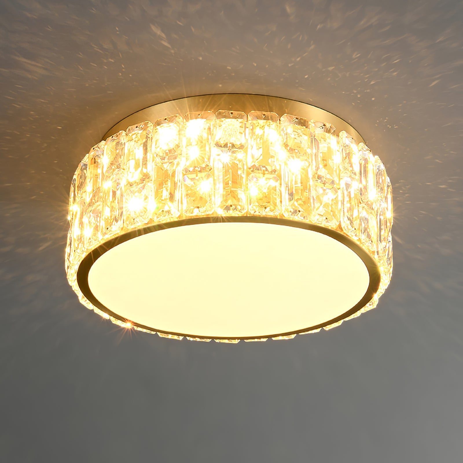 Quicksand Crystal Ceiling Lamp - Lumpaz