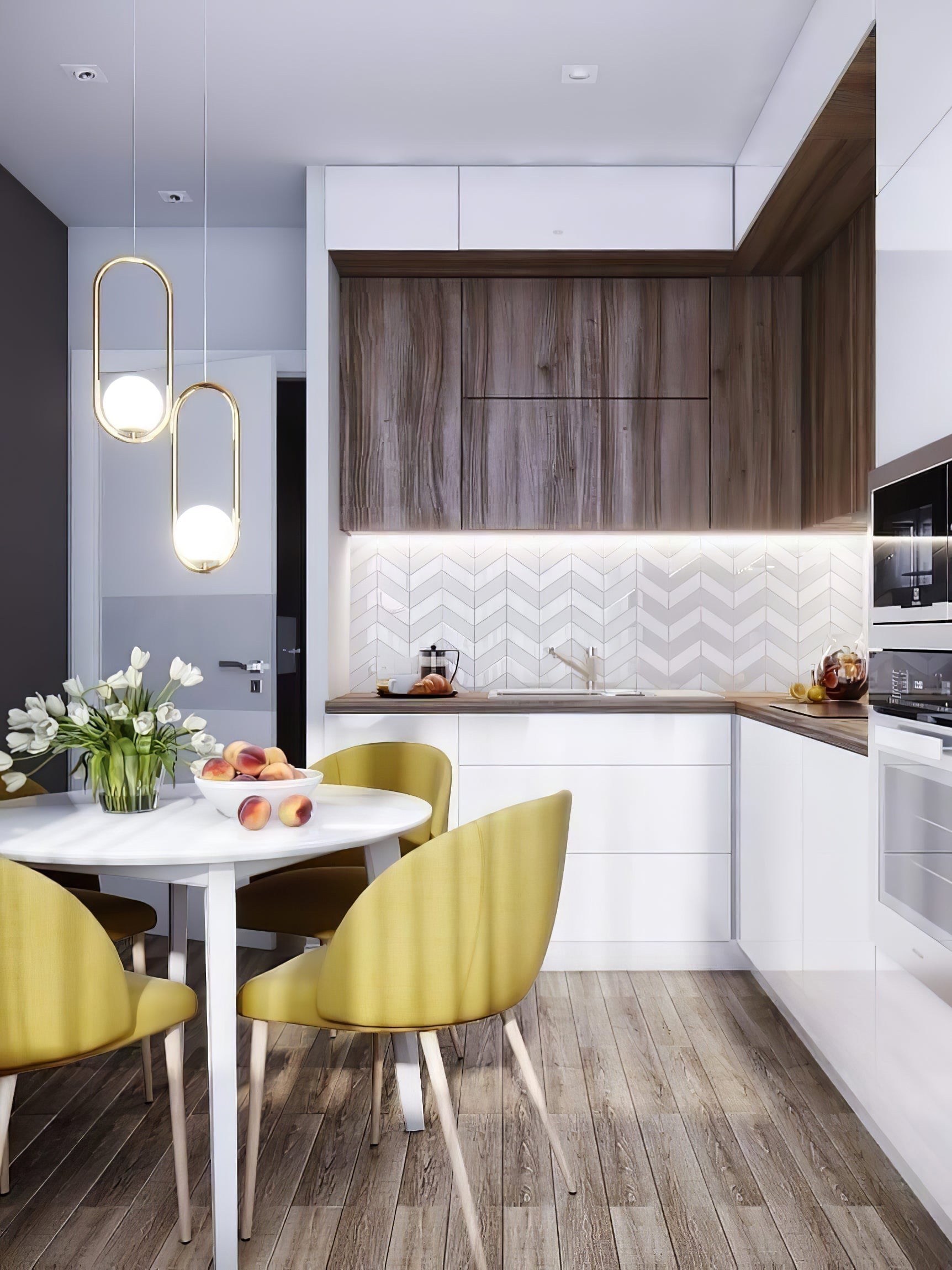 Mila Brass Pendant Lamp - Lumpaz