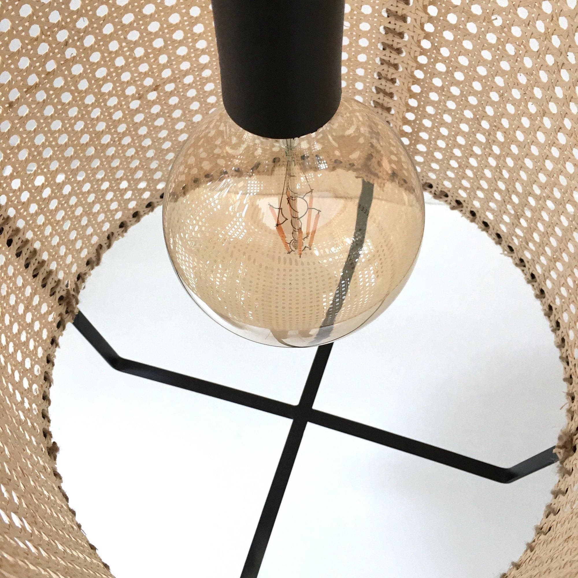Rattan Cane Pendant Lamp - Lumpaz