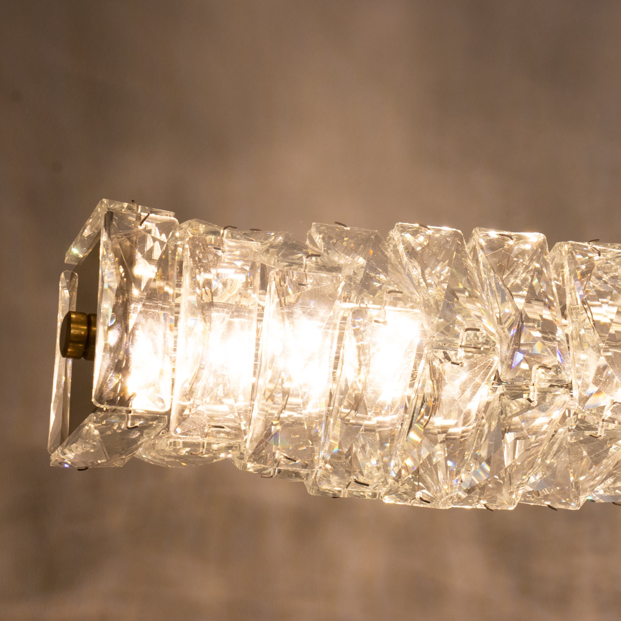 Long Crystal Pendant Lamp - Lumpaz