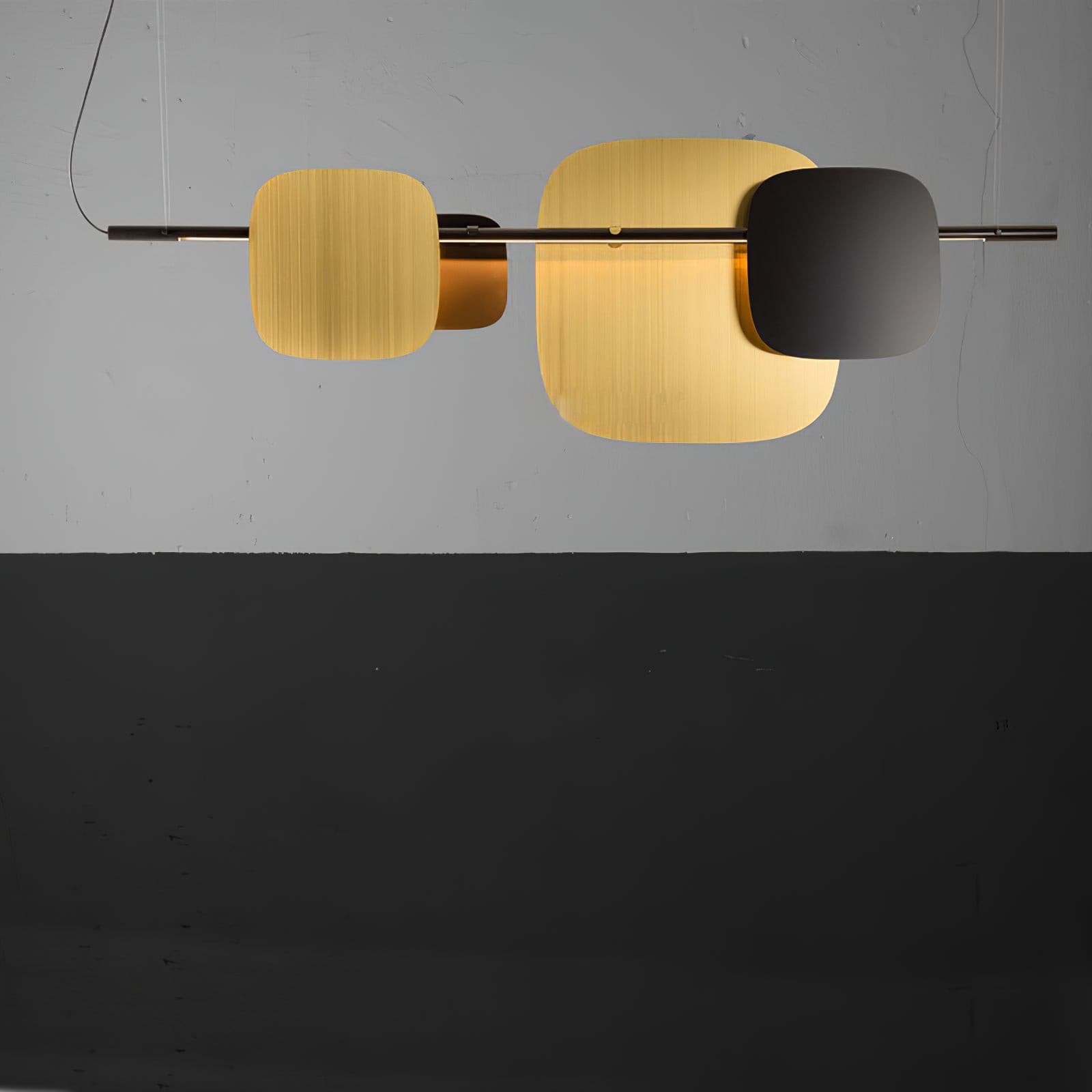 Rounded square Chandelier - Lumpaz