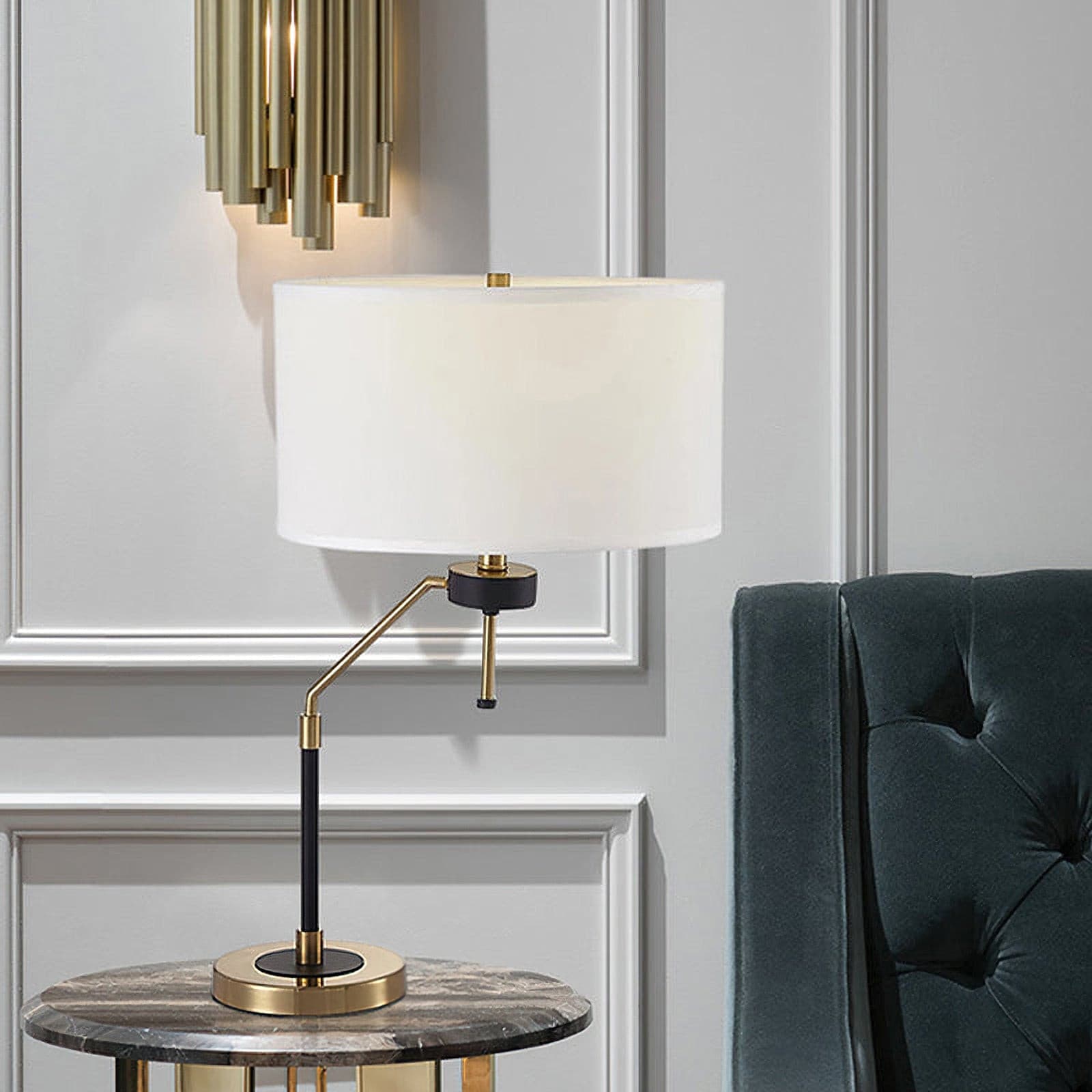 Drum Cloth Table Lamp - Lumpaz