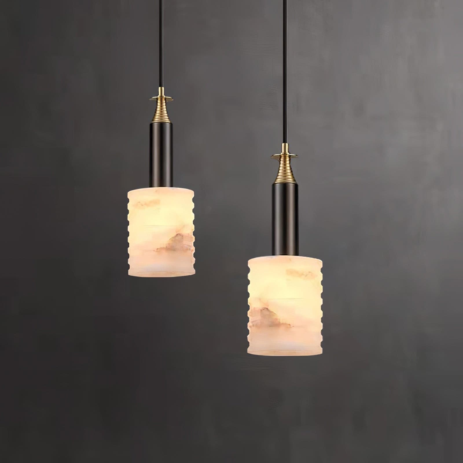 Alabaster Pendant Lamp - Lumpaz