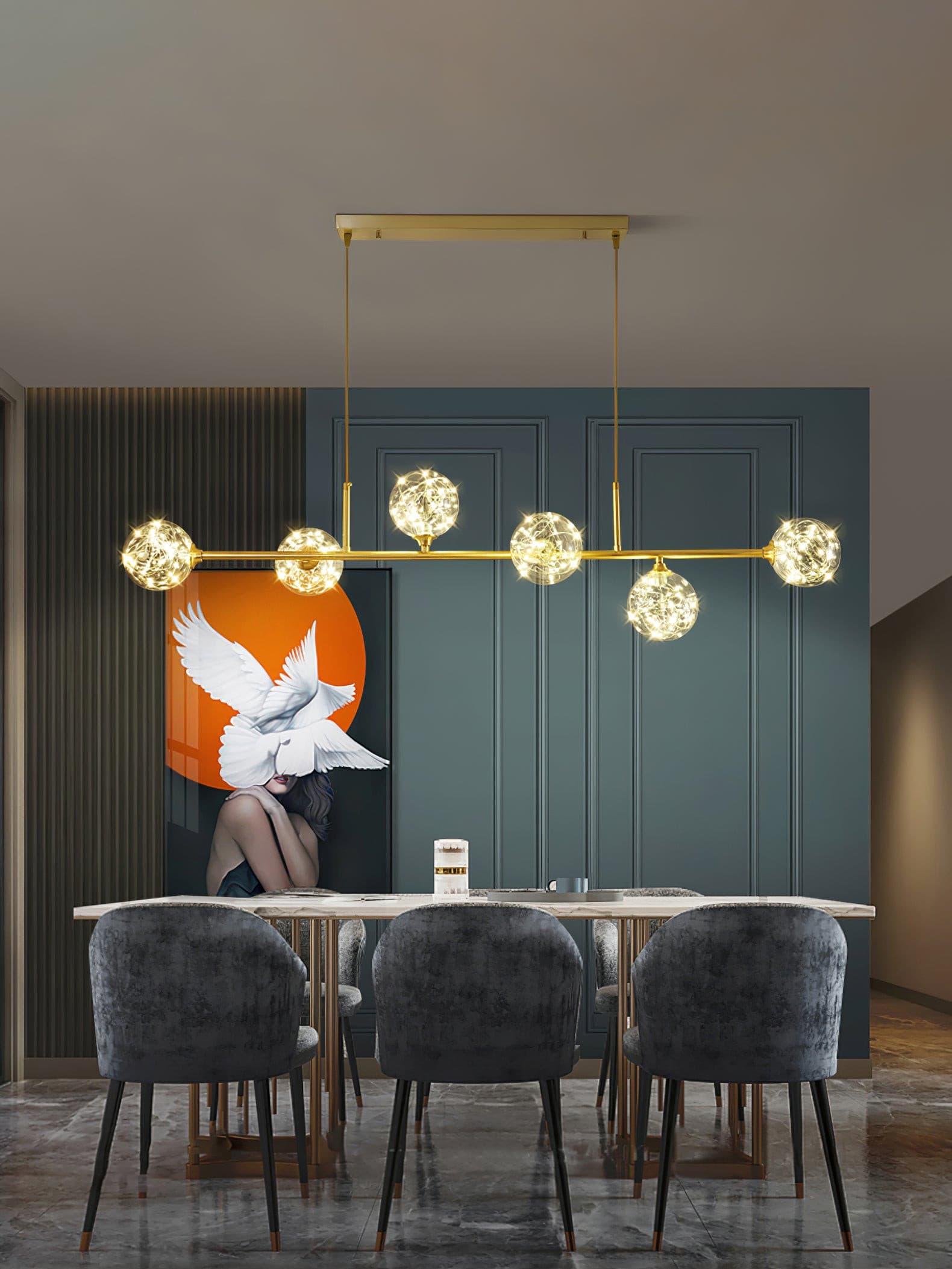 Gypsophila Pendant Lamp - Lumpaz