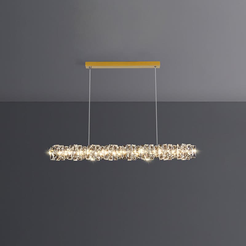 Long Crystal Pendant Lamp - Lumpaz