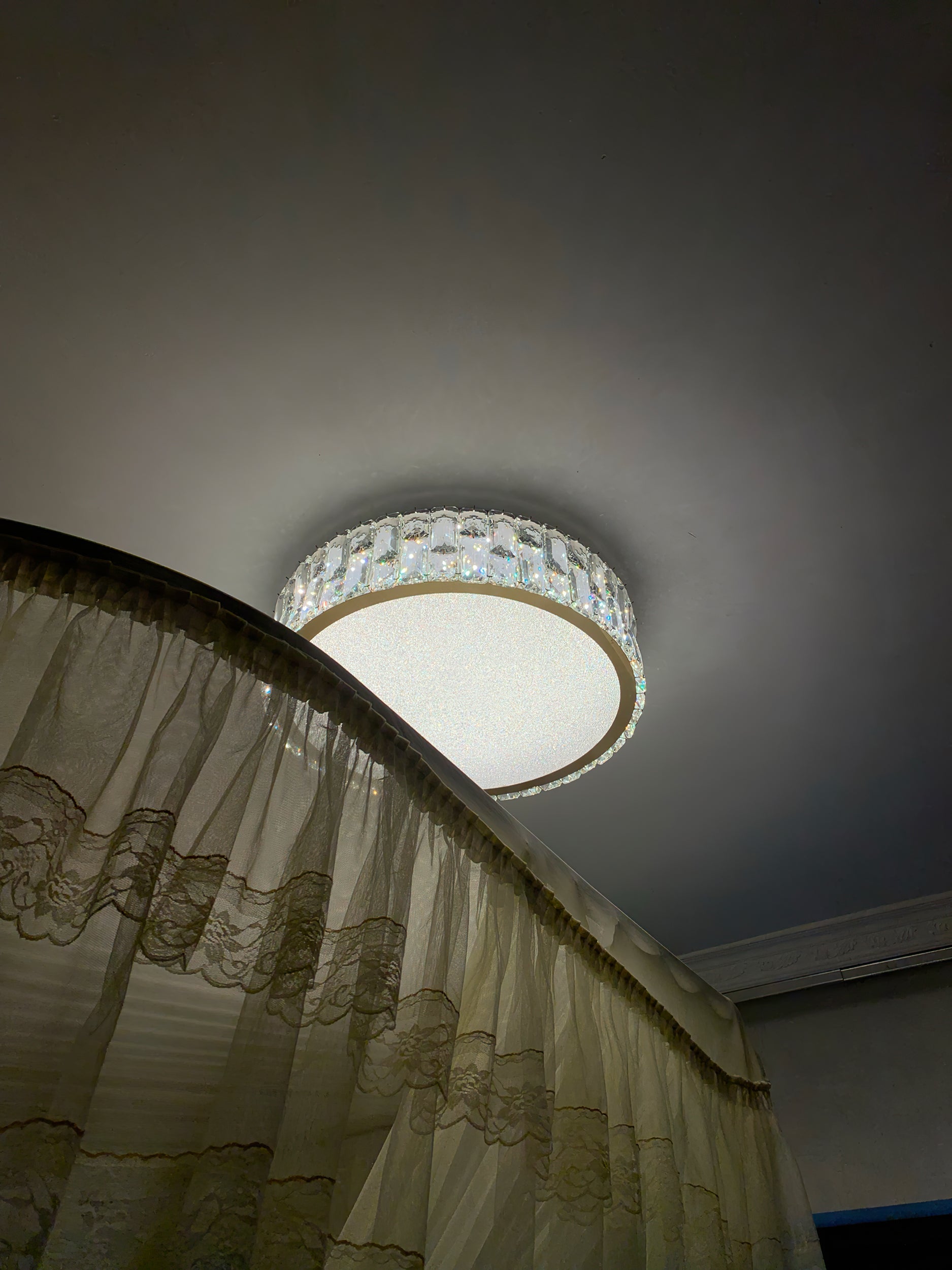 Quicksand Crystal Ceiling Lamp - Lumpaz