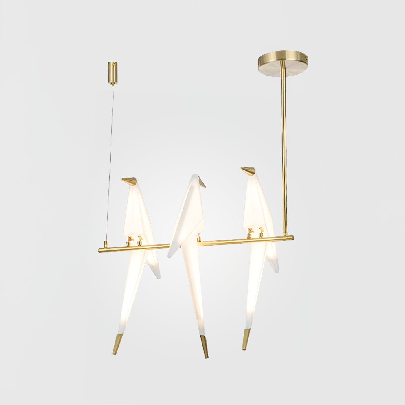 Perching Bird Chandelier - Lumpaz