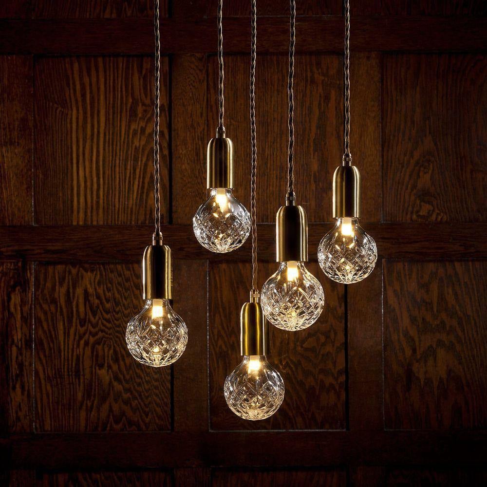 Crystal Bulb Pendant Light - Lumpaz