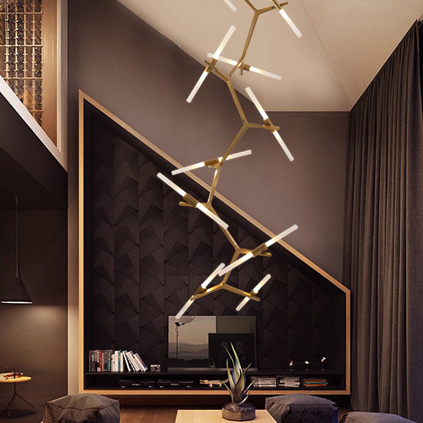 Tree Branch Chandelier - Lumpaz