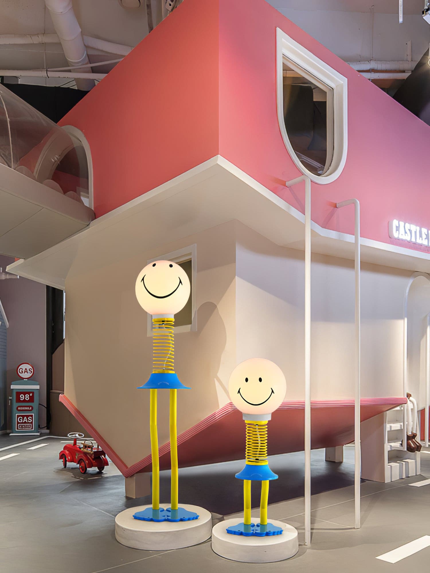 Spiral Spring Floor Lamp - Lumpaz